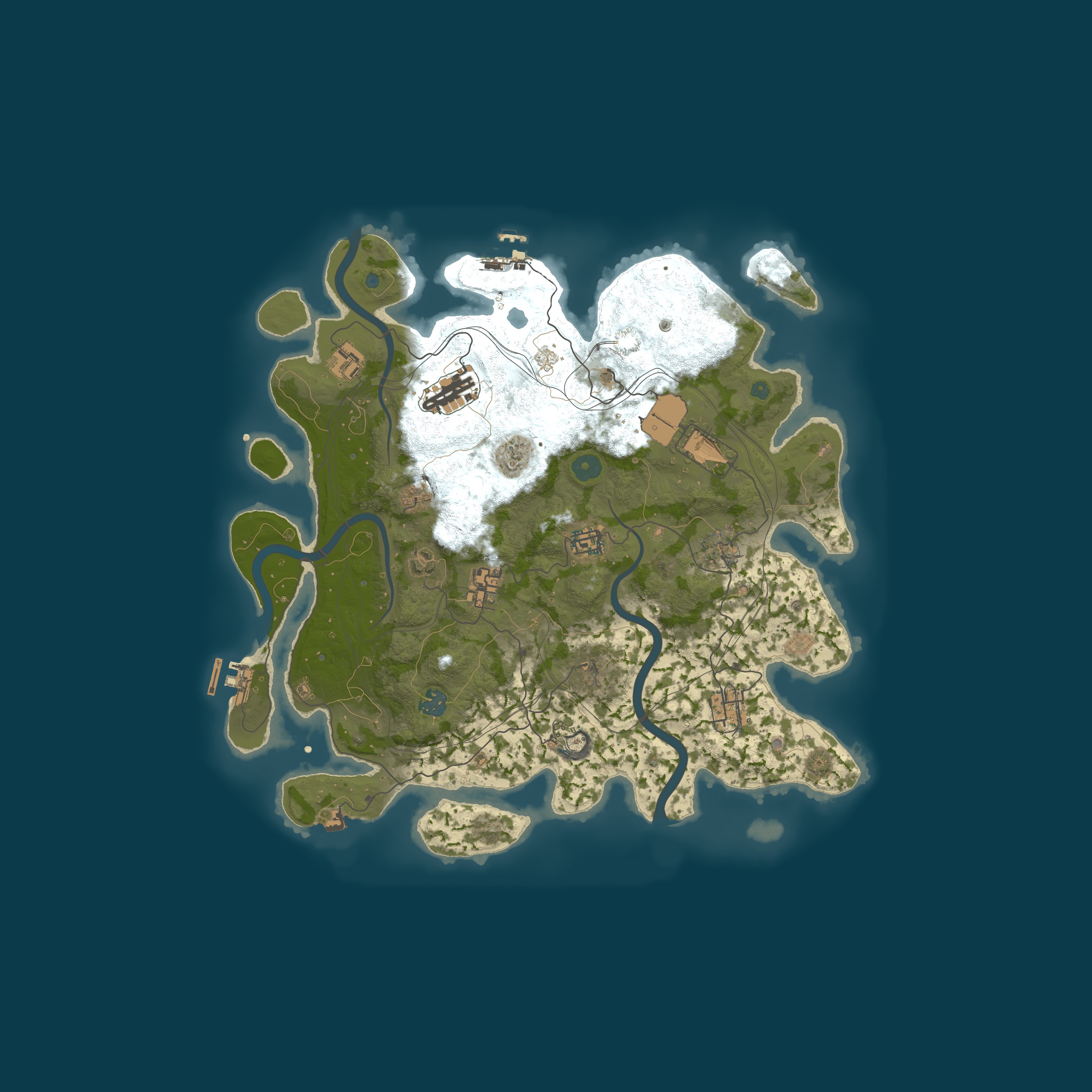 Rust map 3800/1337