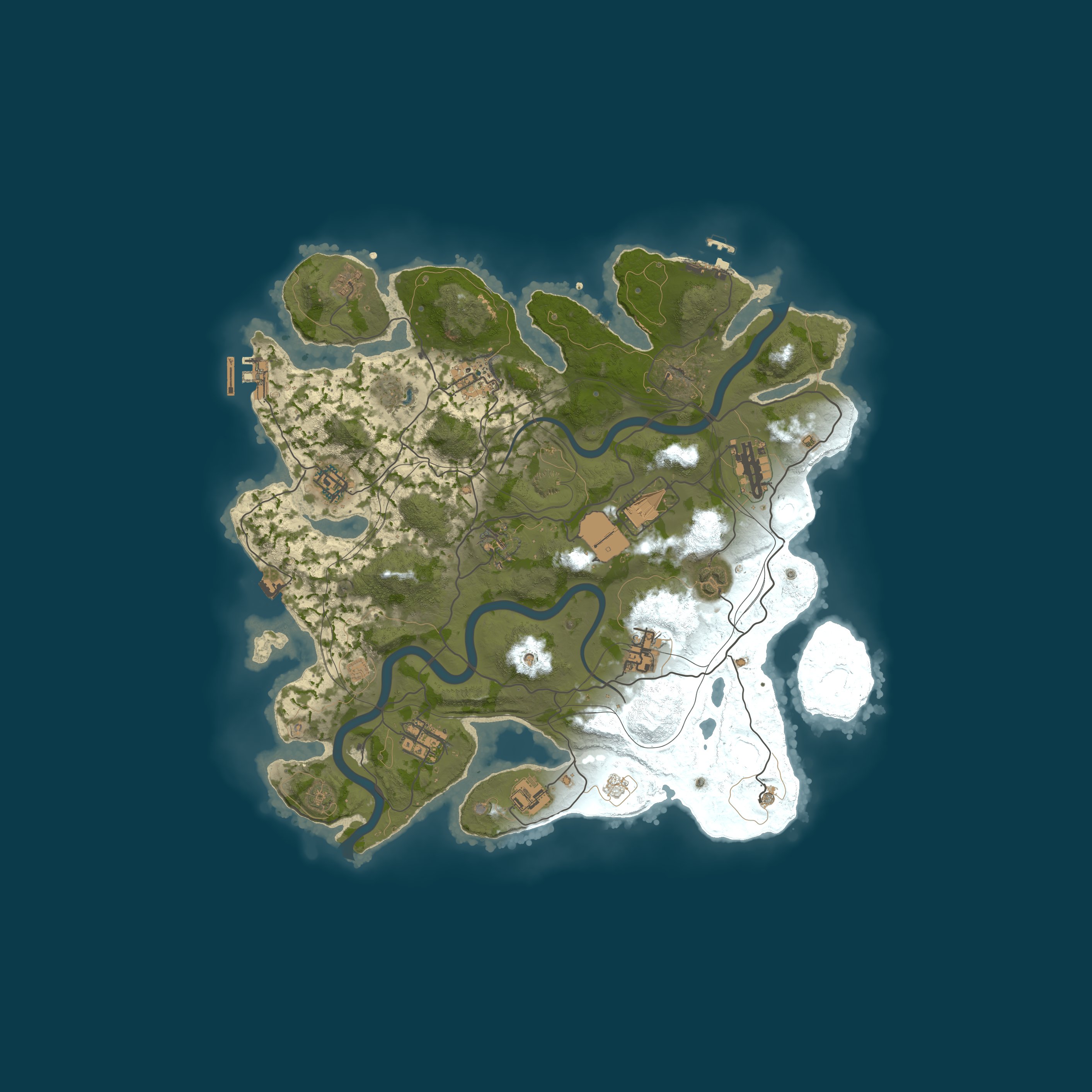 Rust map 3650/1337