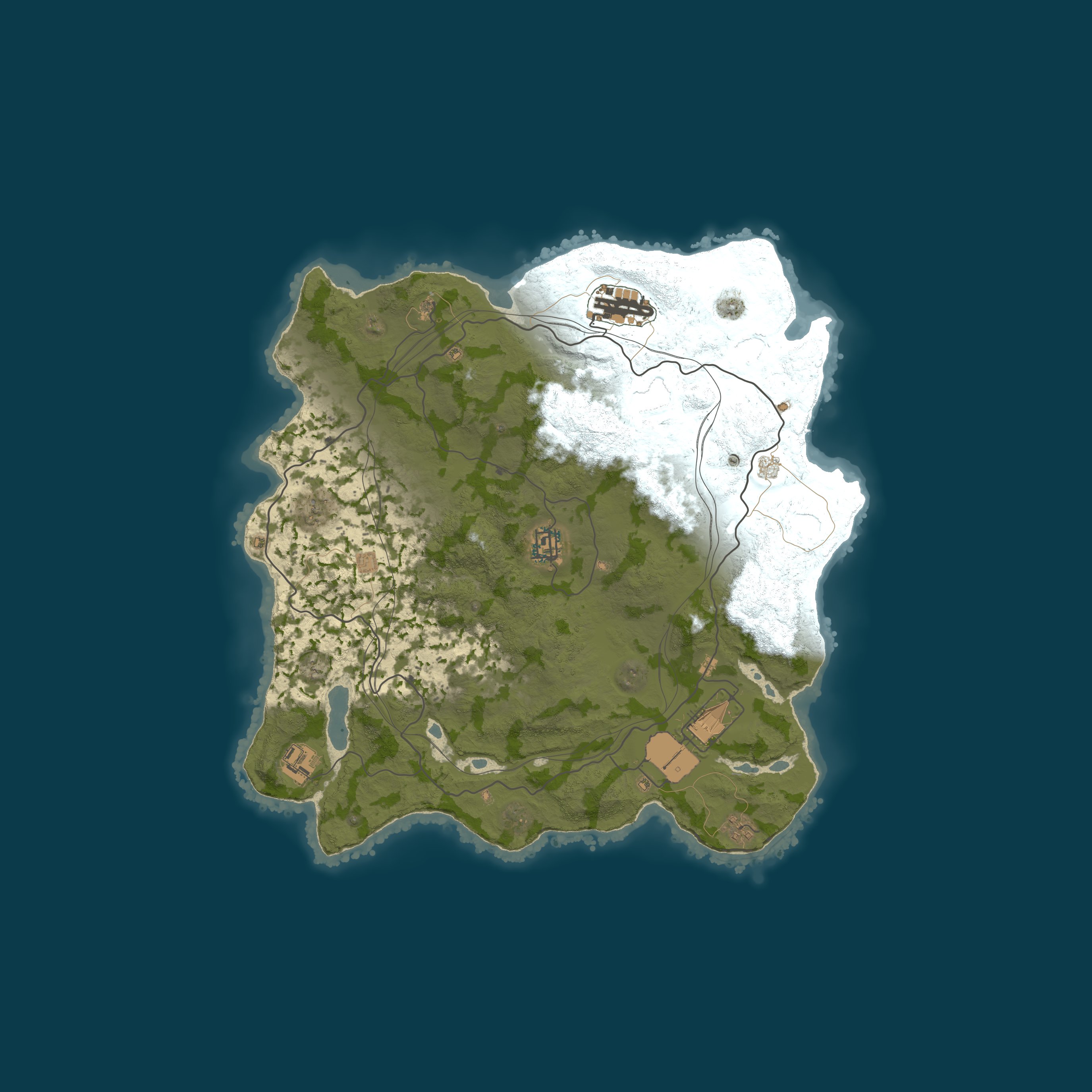 Rust map 3500/1337