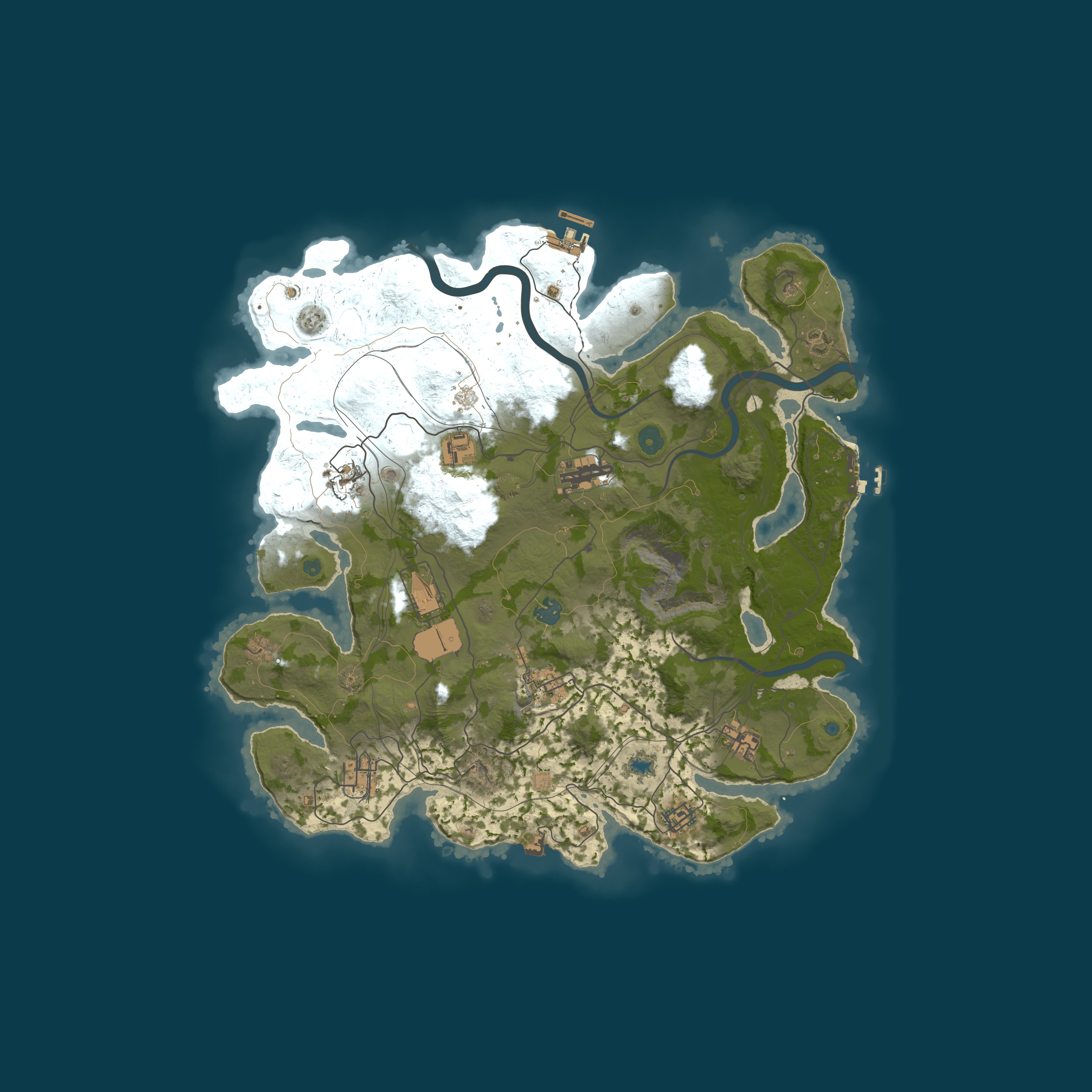 Rust map 4000/1337