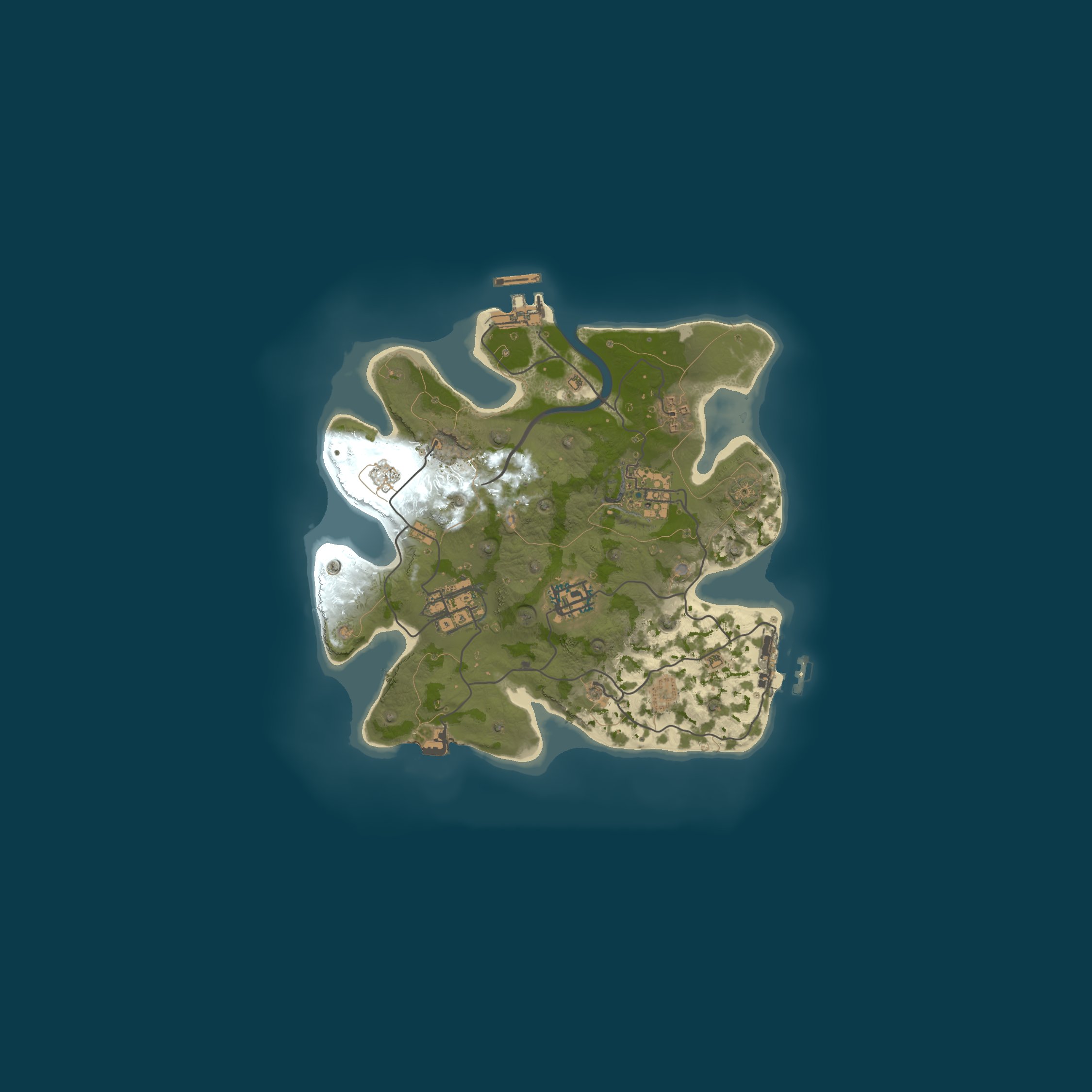 Rust map 2501/1337