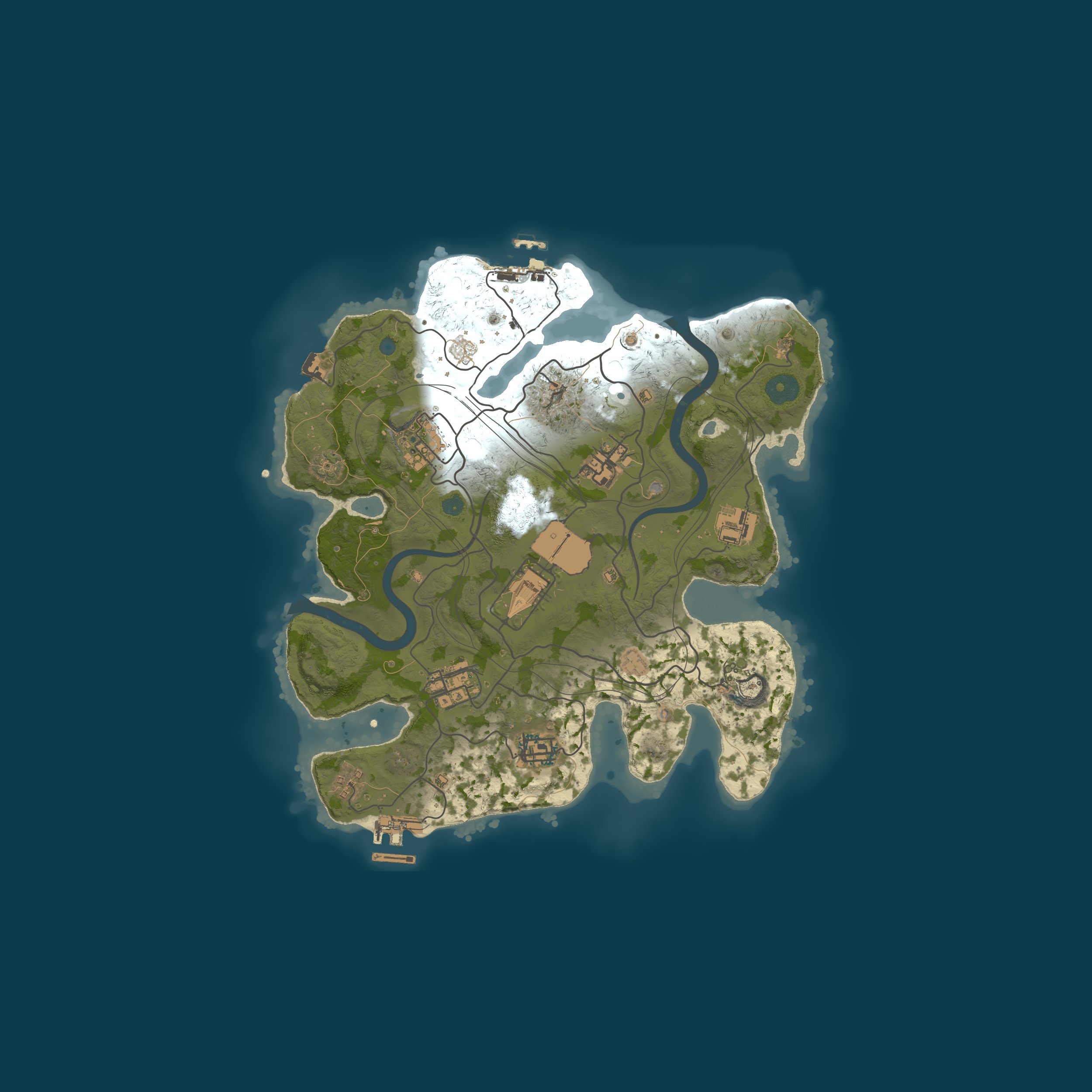 Map for [FR] [EU] RUST-PACIFIC | RAID TIME | SOLO/DUO/TRIO/QUAD