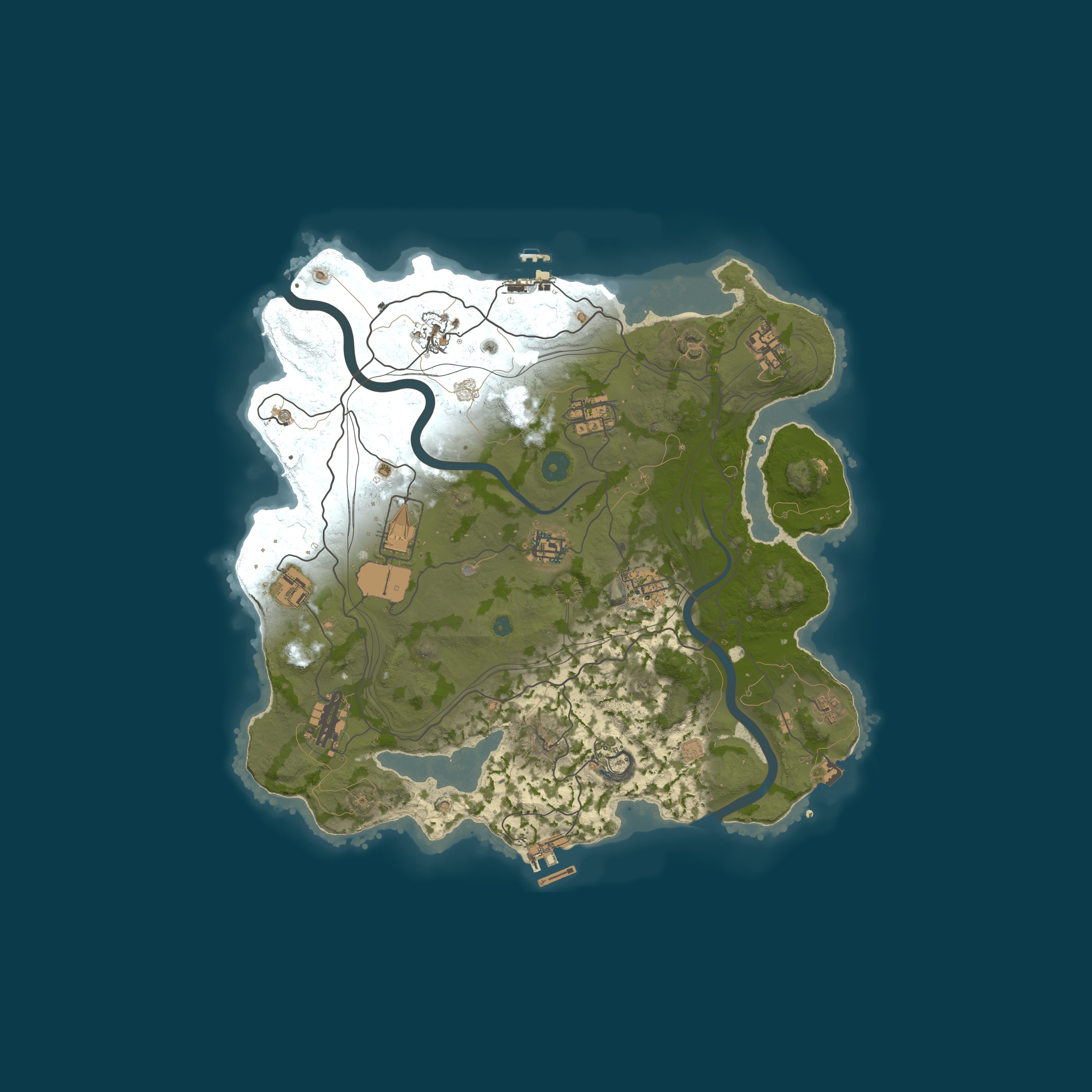 Rust map 3500/1337