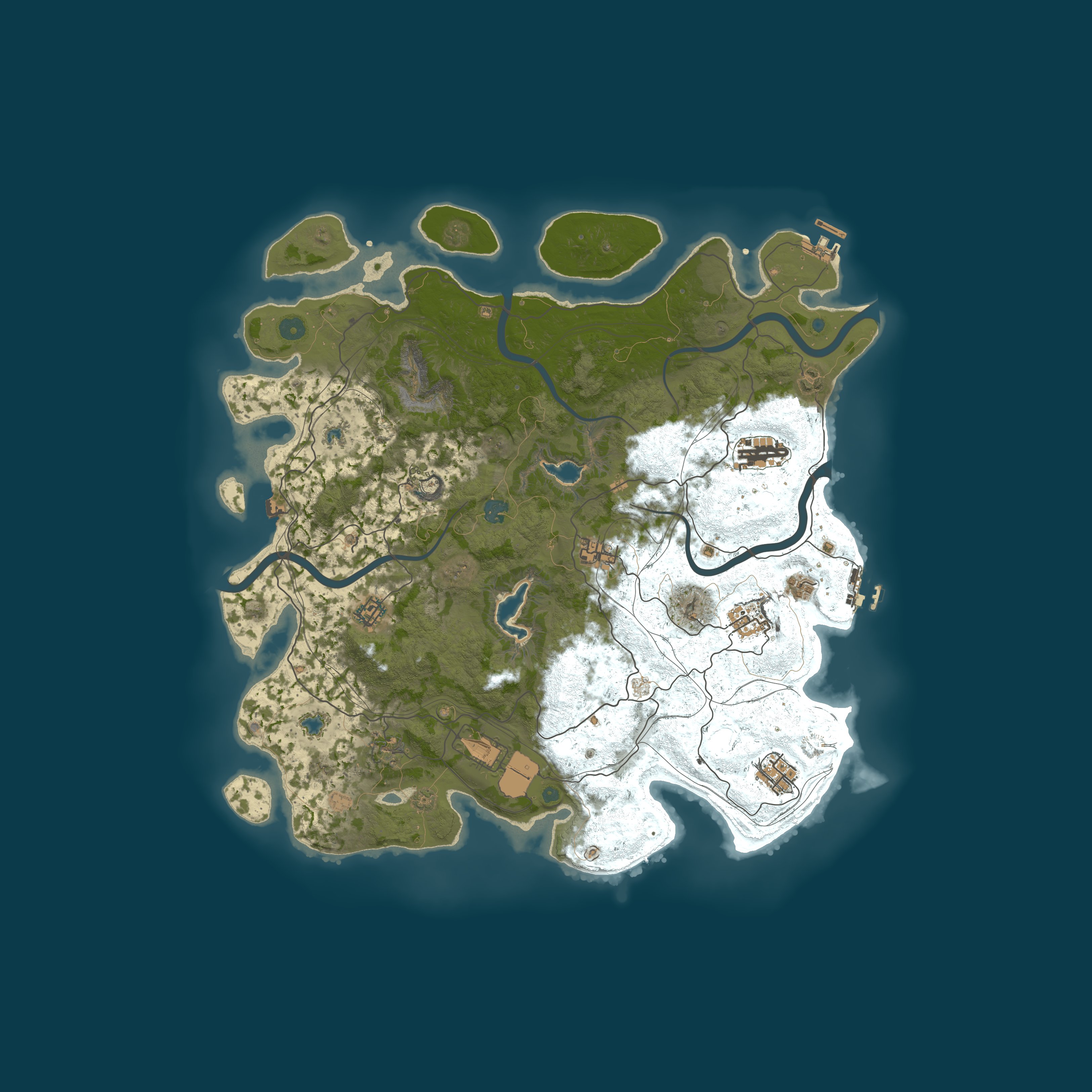 Map for PVE - The Last of Us