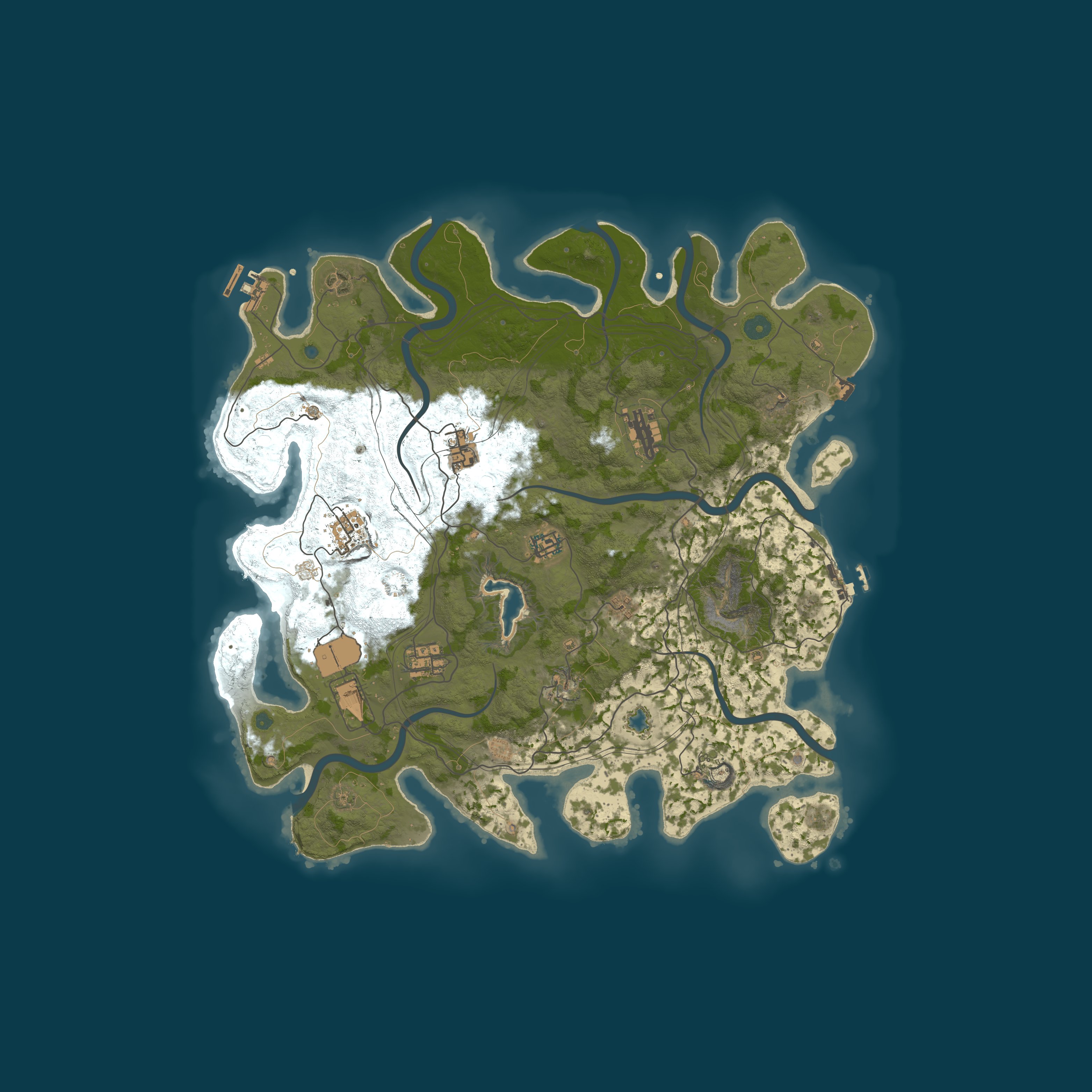 Rust map 4250/1337