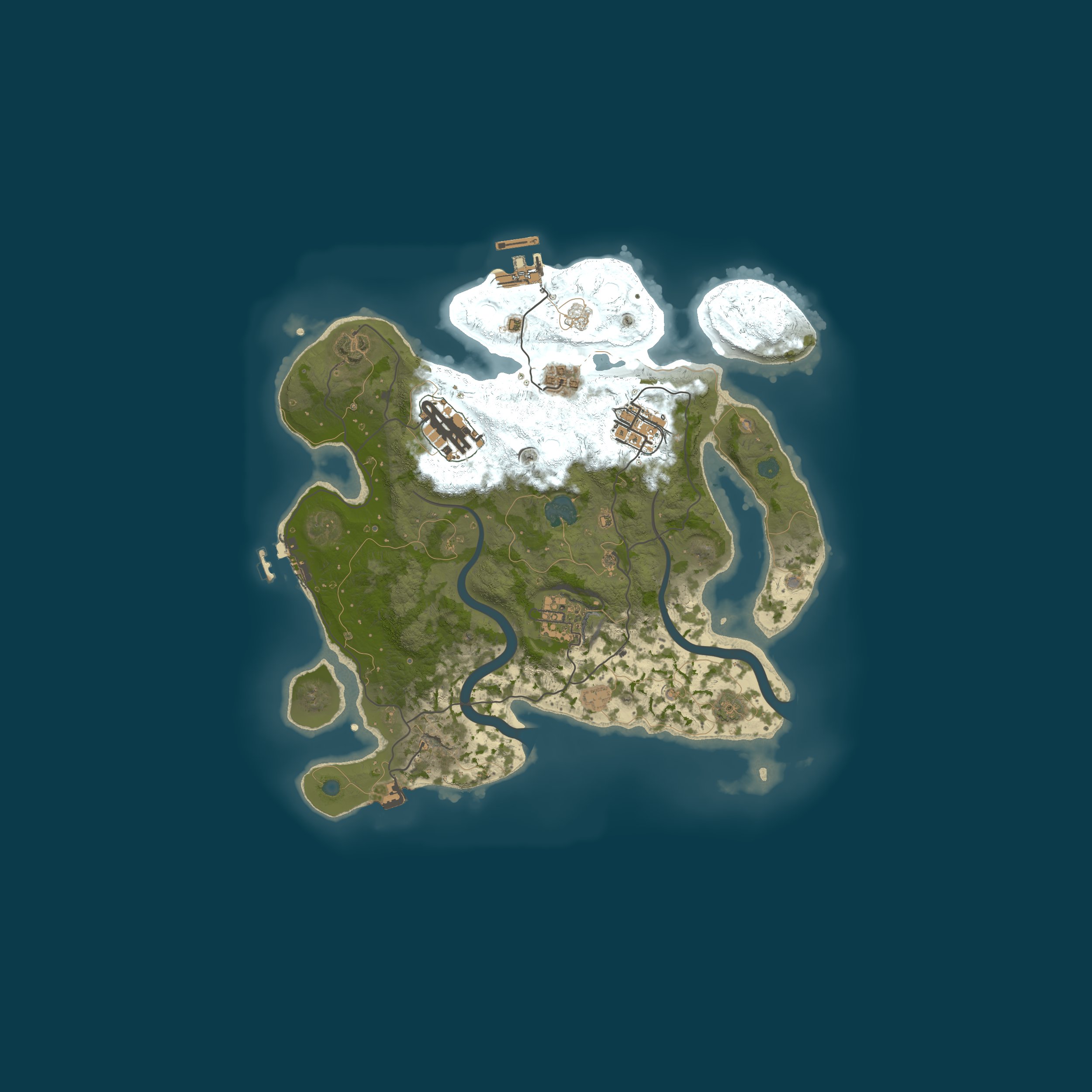 Map for Pine Hosting - Rust Server