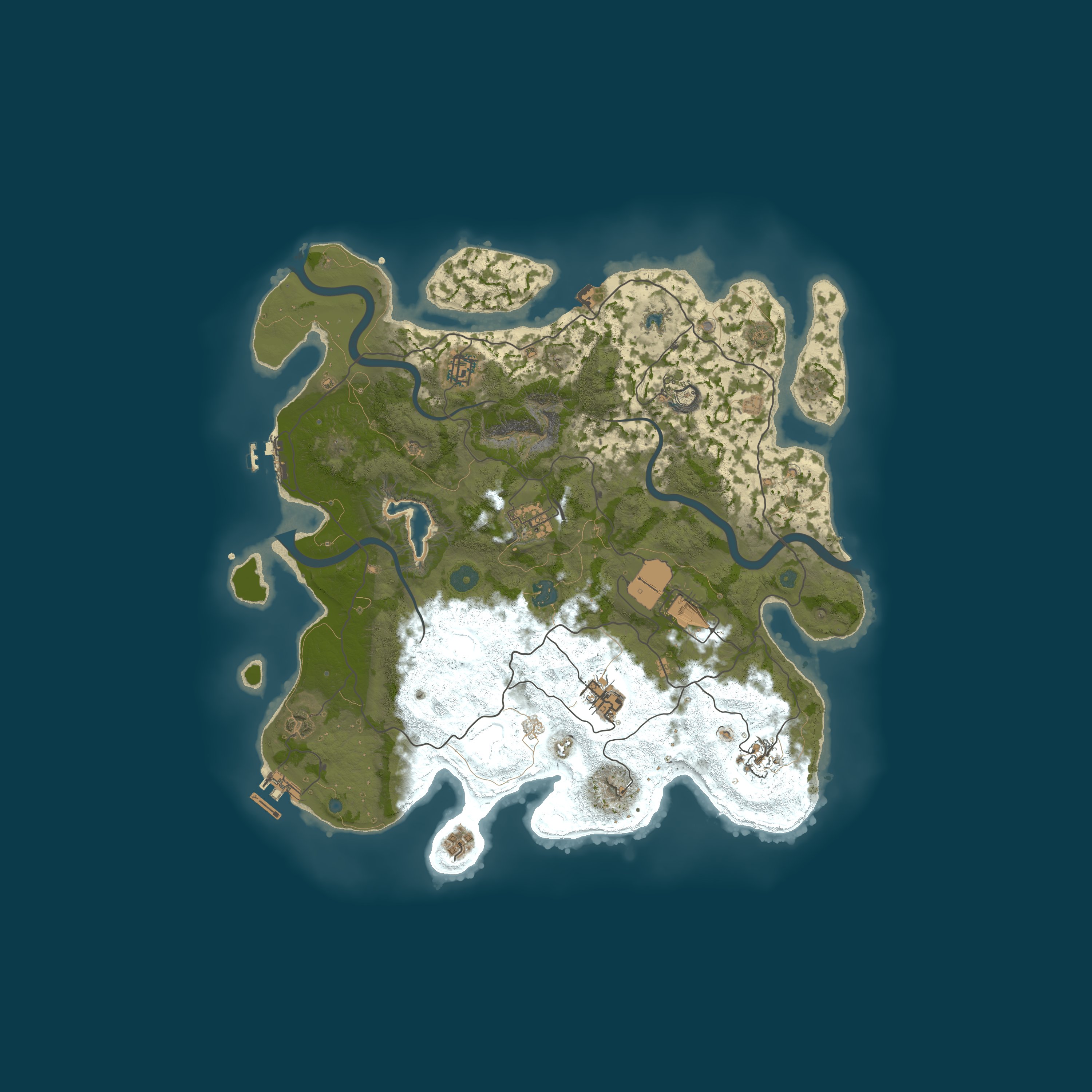 Map for Gather x100 Dk/EU Have Fun