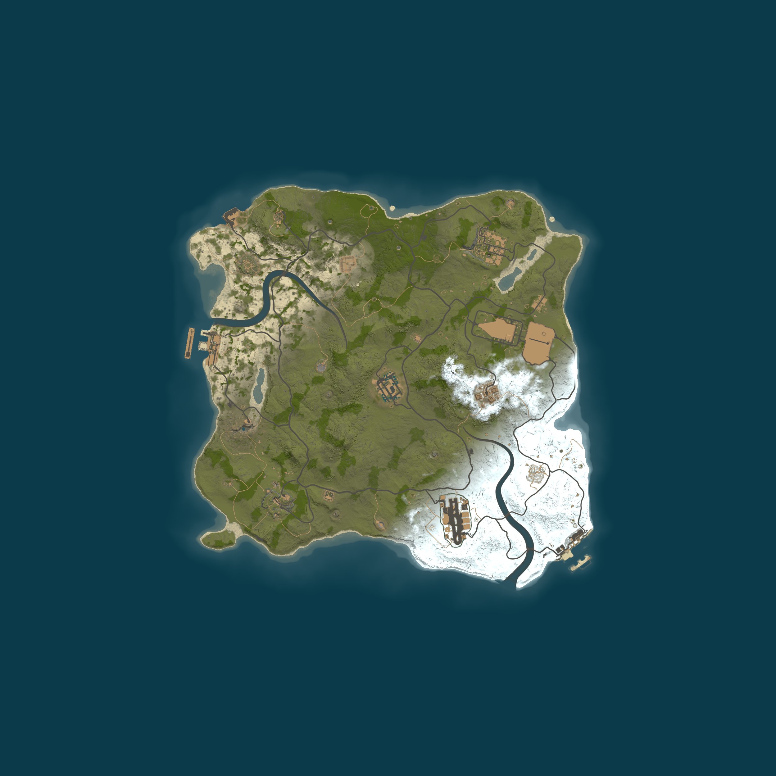 Map for Bestrust Solo/Duo/Trio/Quad 3x #2 | NEXT FULLWIPE in 6 hours 24