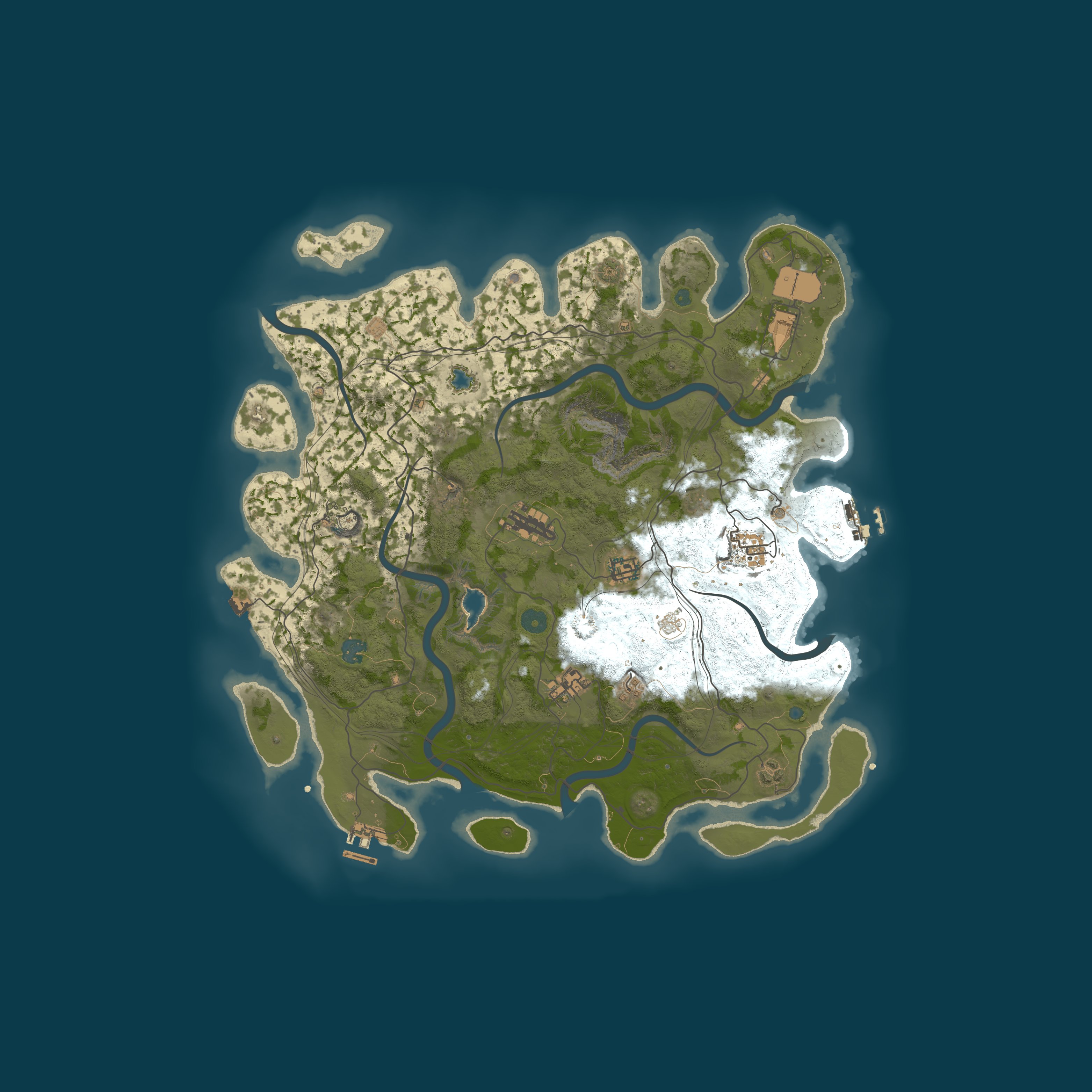 Map for PUERTO RUST LATAM ESP SOLO/DUO/TRIO