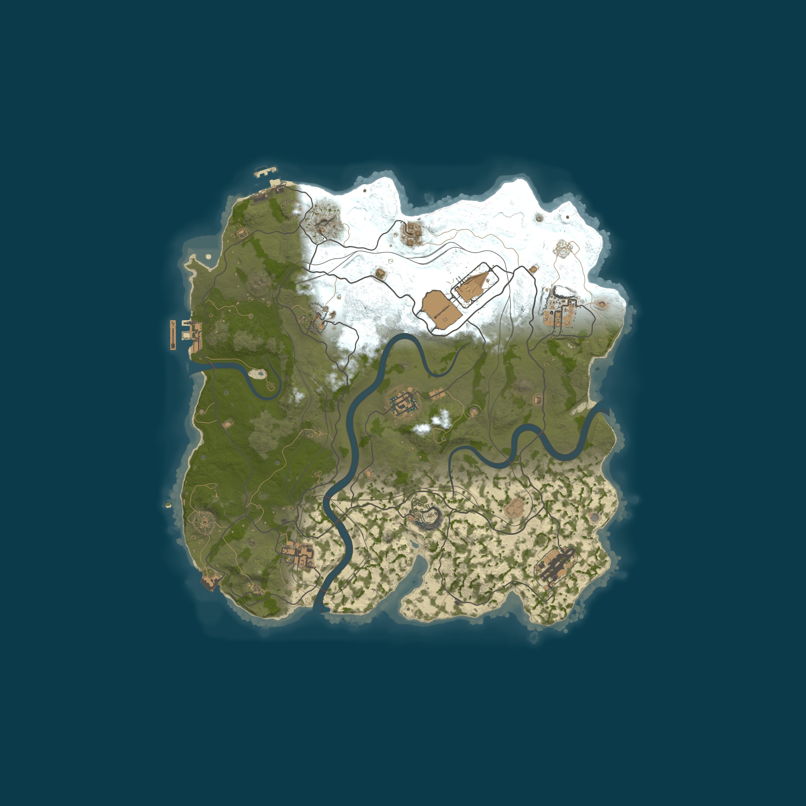 Rust map 3400/1337