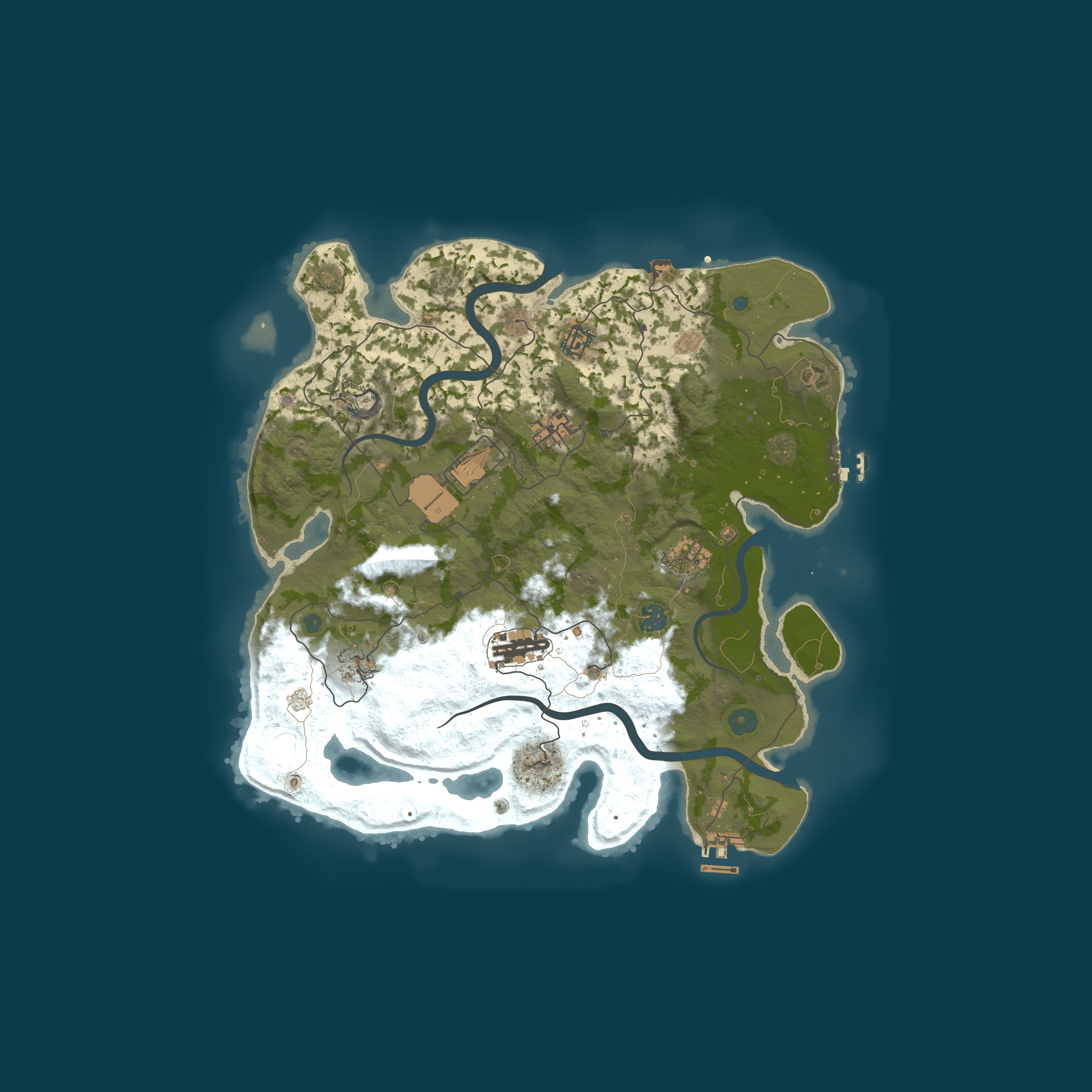 Map for ANTROPIYA • RU | PvP (Kits / Duels / Skins / Skip Night)