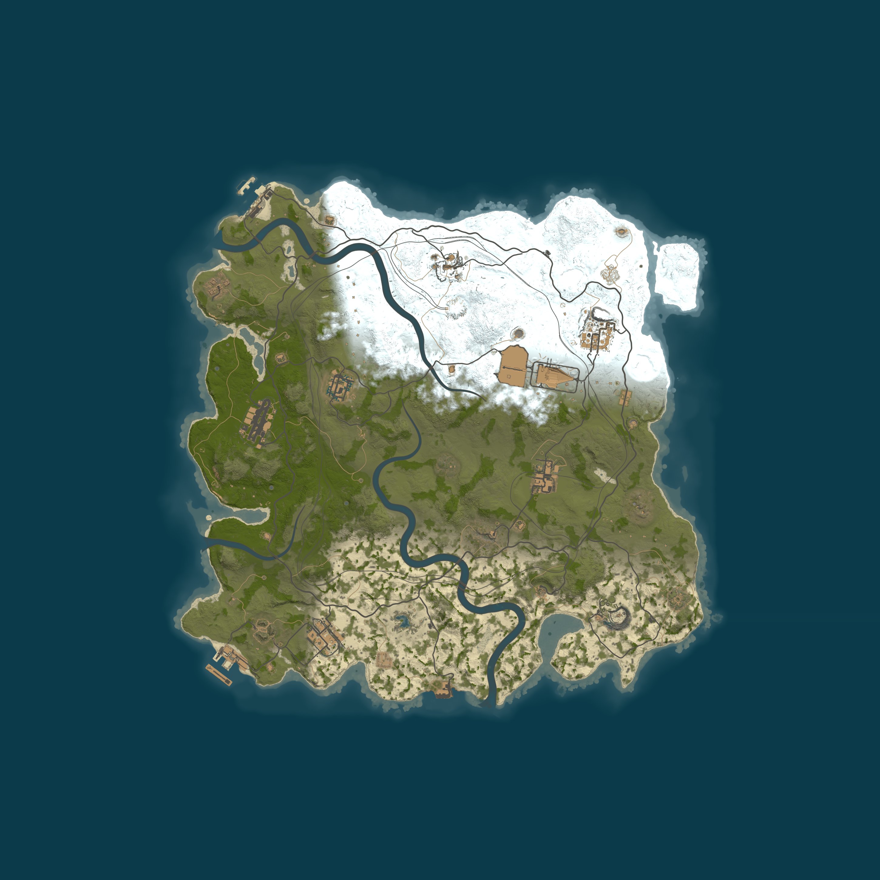 Rust map 3800/22983