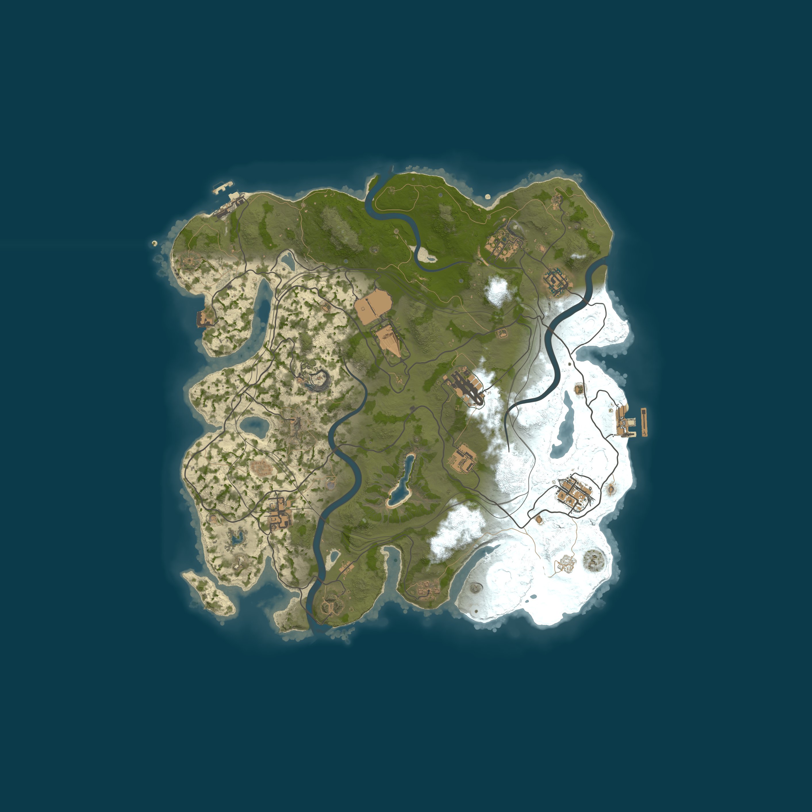 Rust map 3650/1337