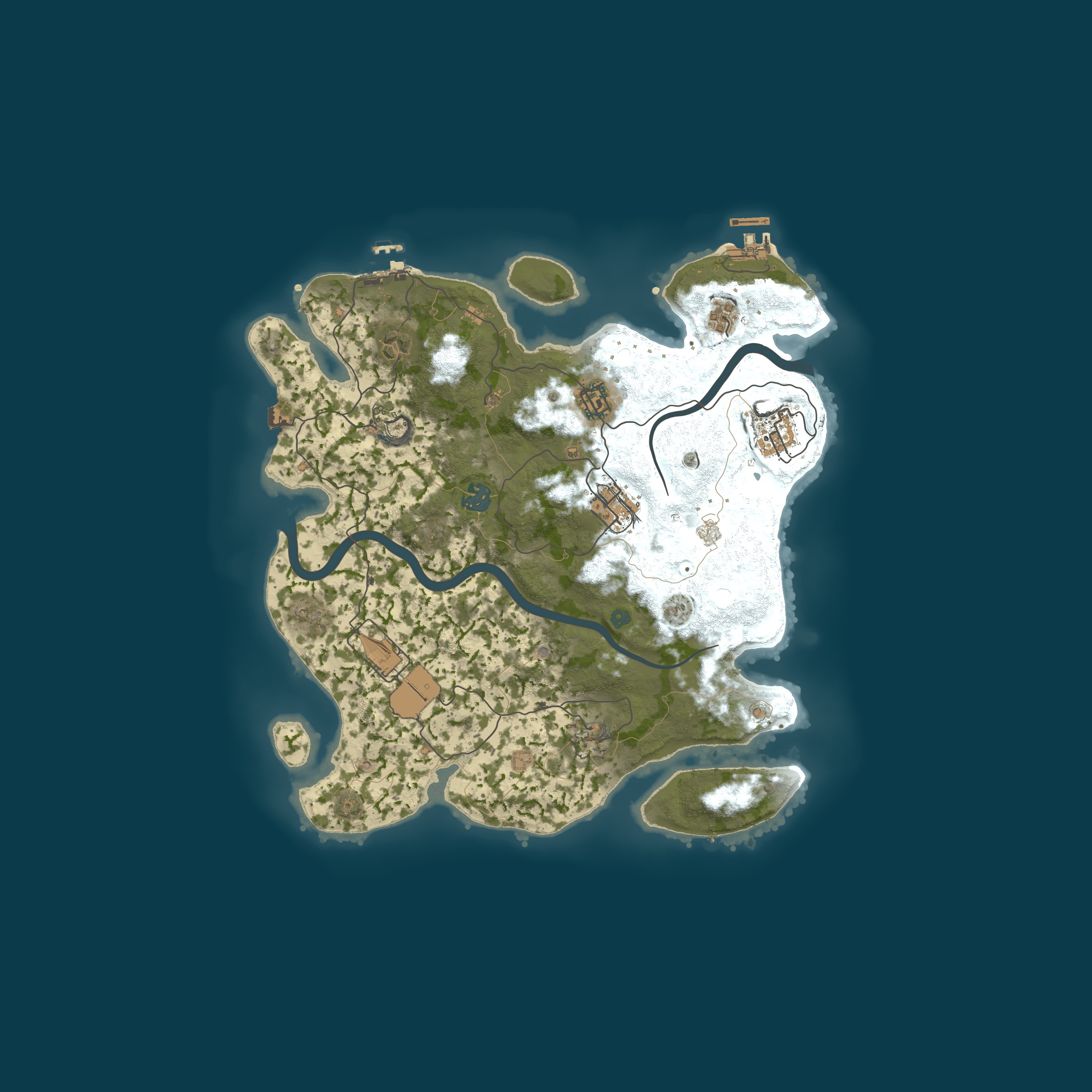 Map for SYNDICATE #3 CLANS [X5|TP|KIT|NOLIMIT] WIPE 12.05