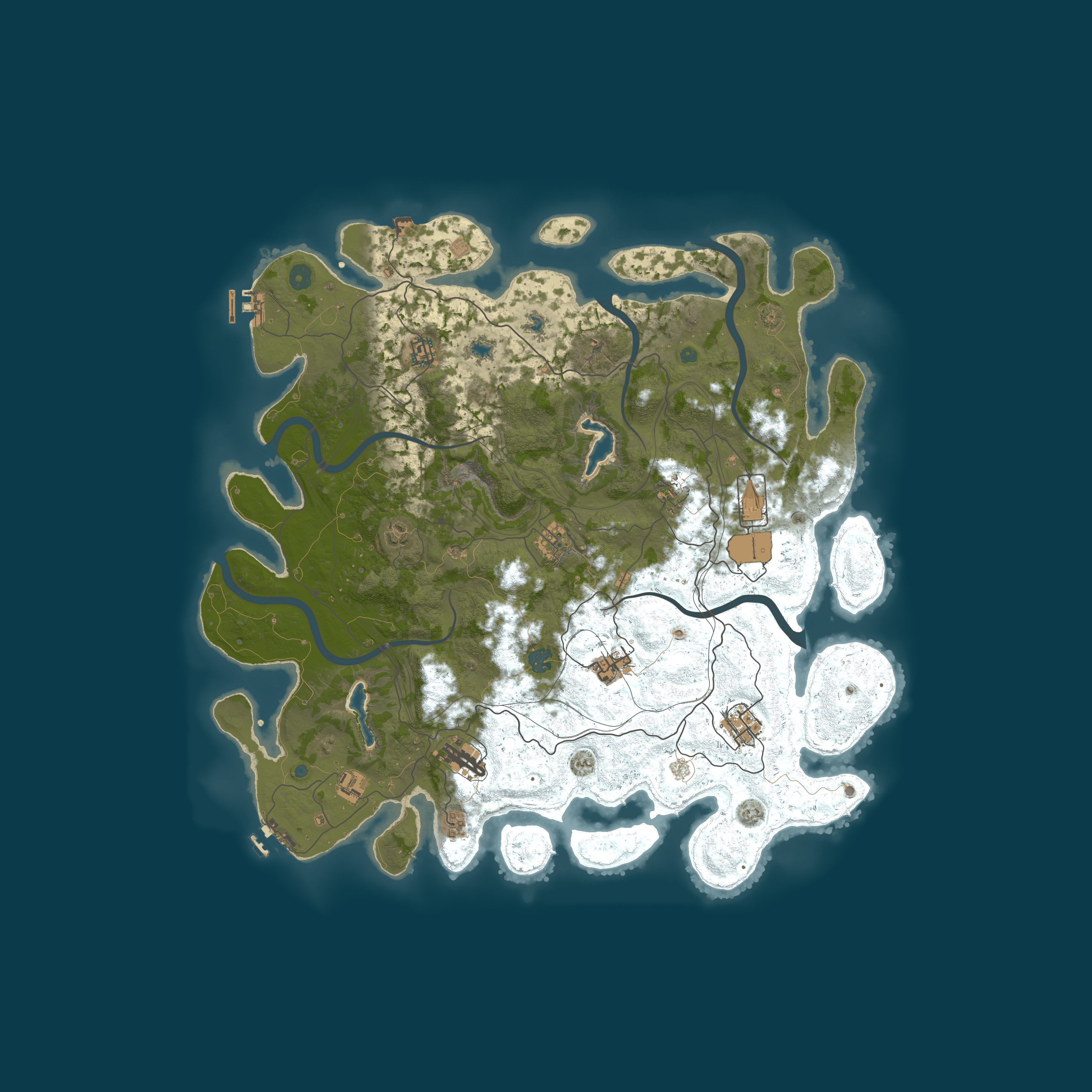 Map for GTXGaming.co.uk - Rust Dedicated Server