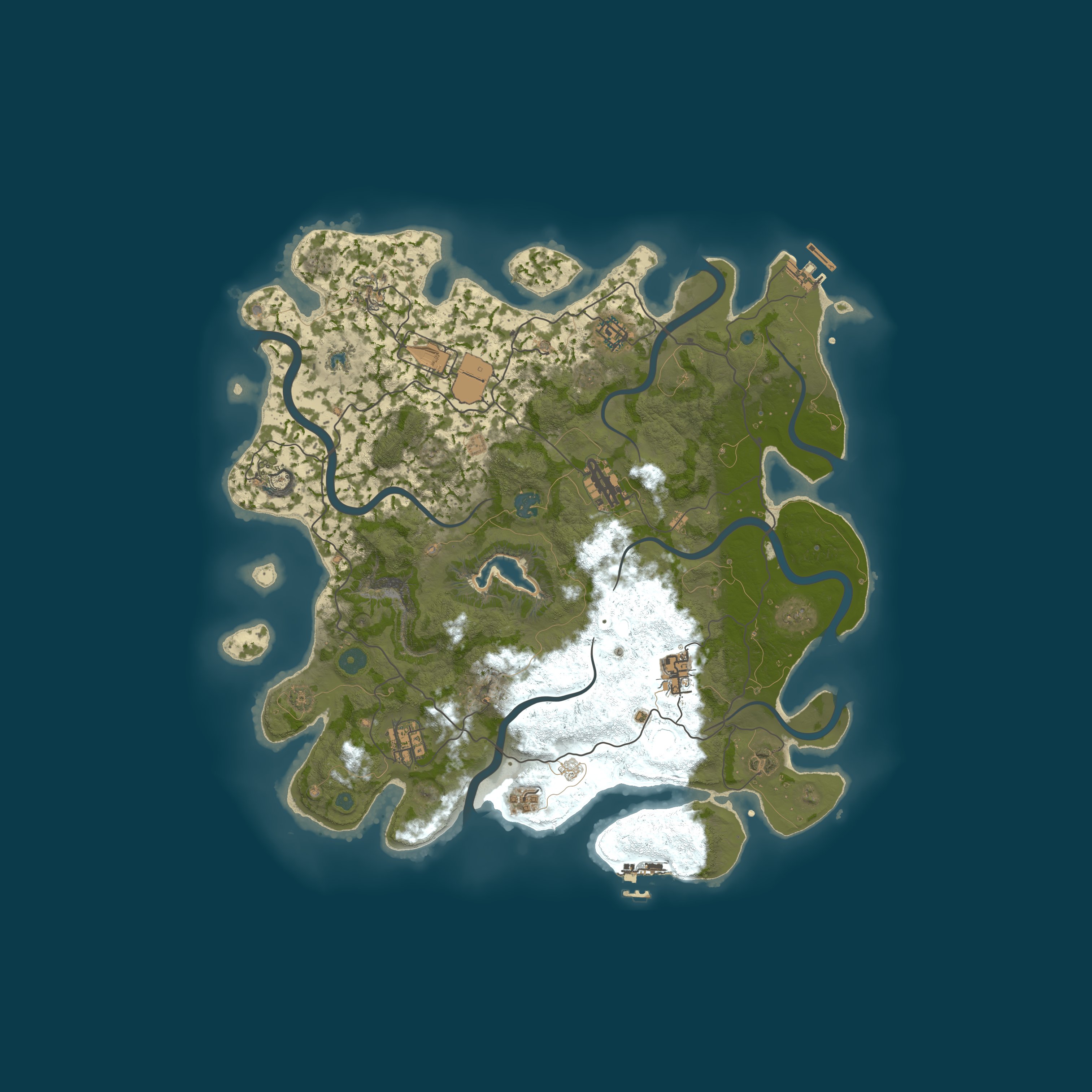 Map for Pine Hosting - Rust Server
