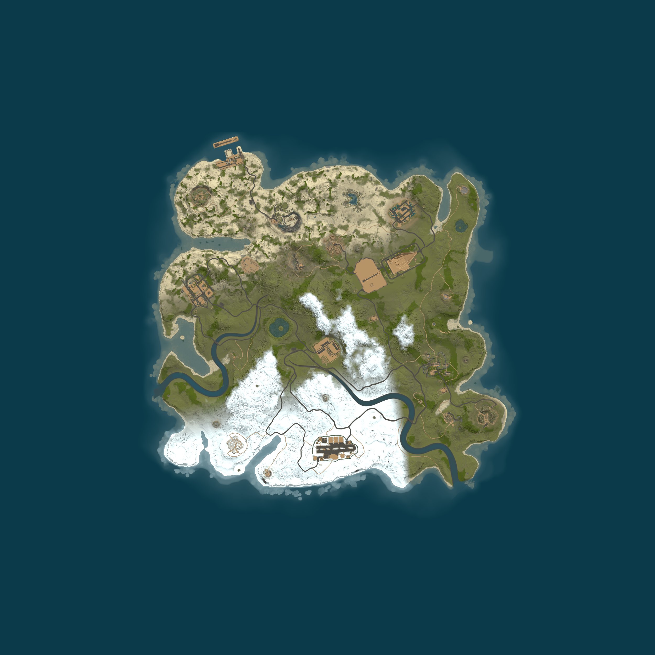 Map for DOPE 5X | Solo/Duo | JUST FULLWIPED [Kits|Shop|x5] EU