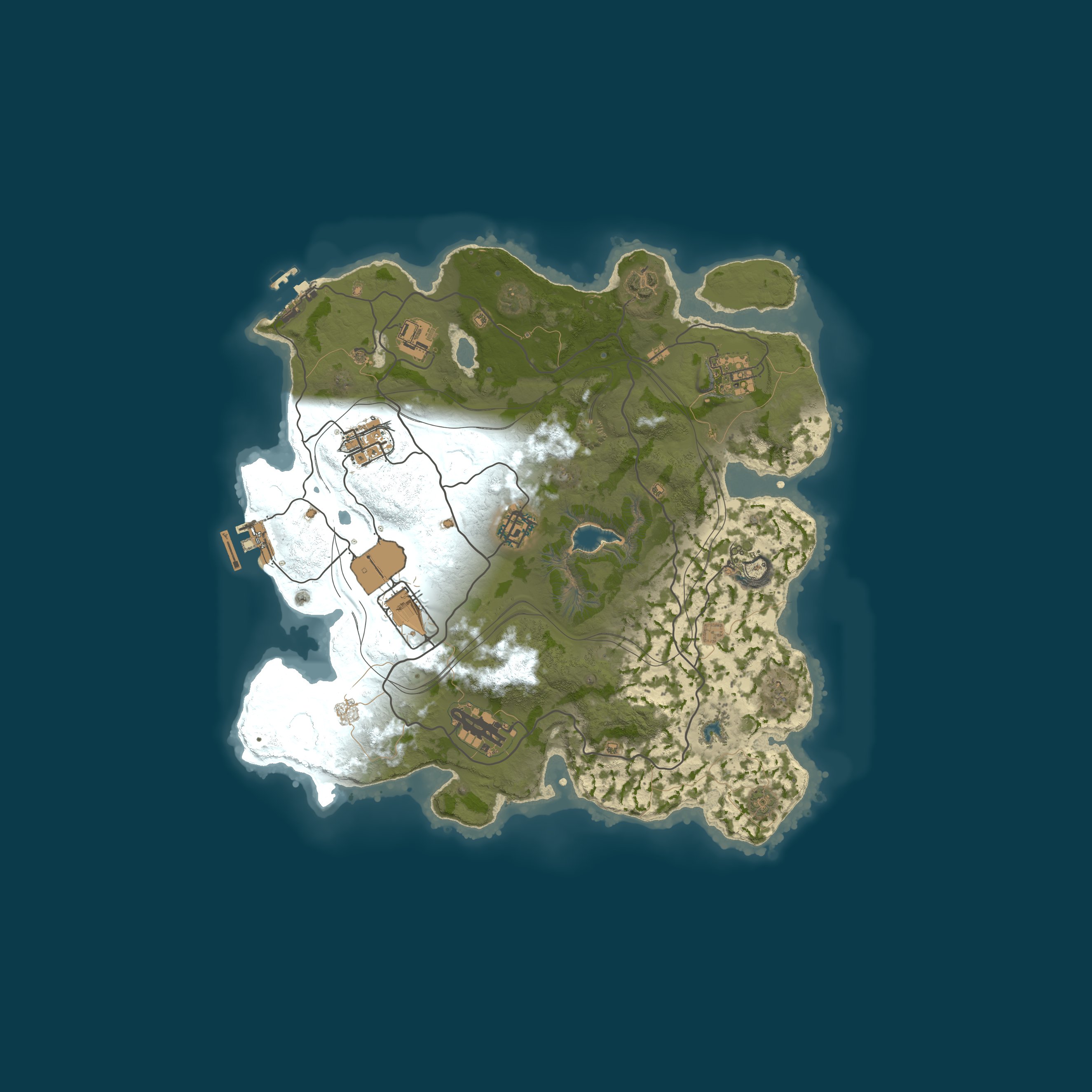 Rust map 3300/1337