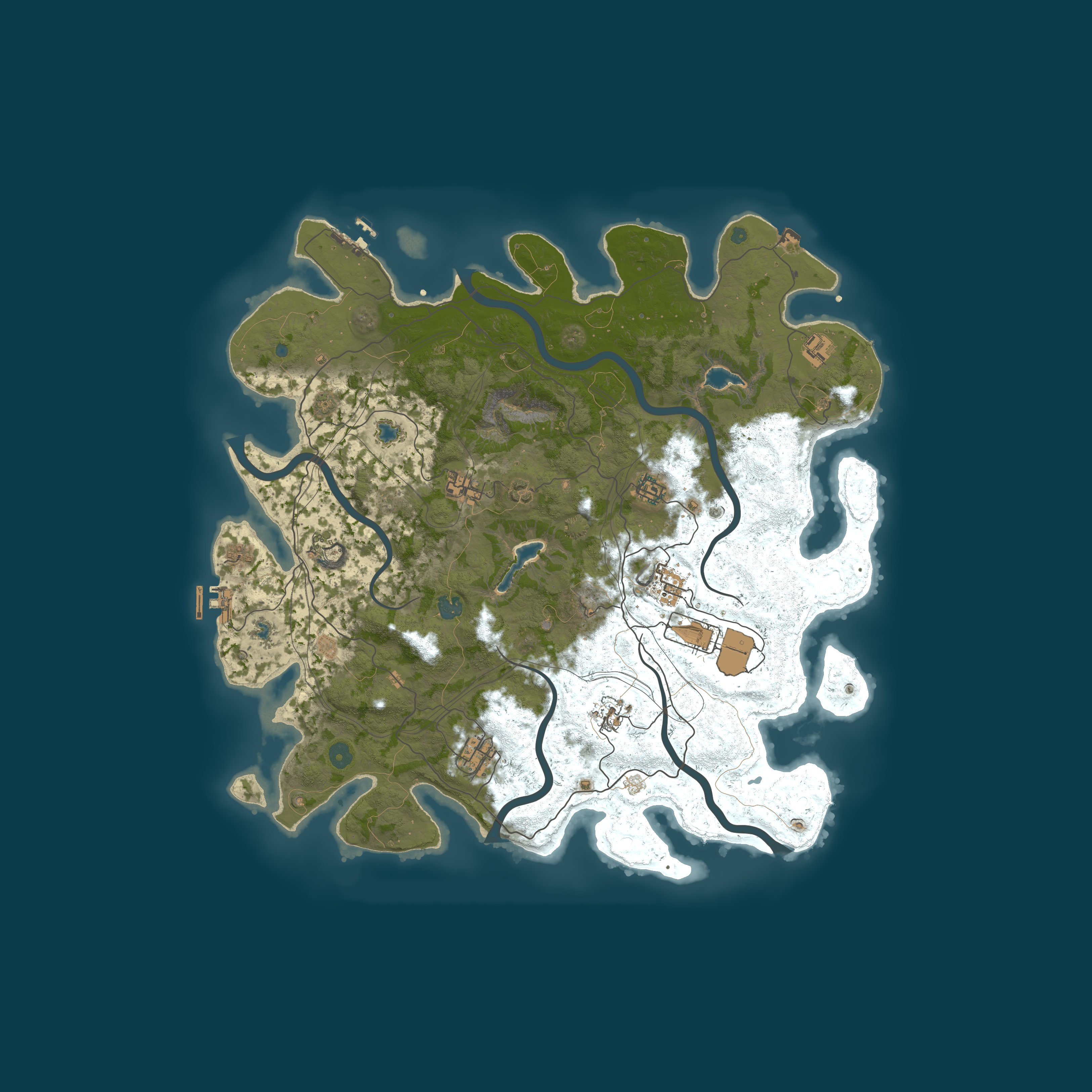 Map for 我的 Rust 伺服器