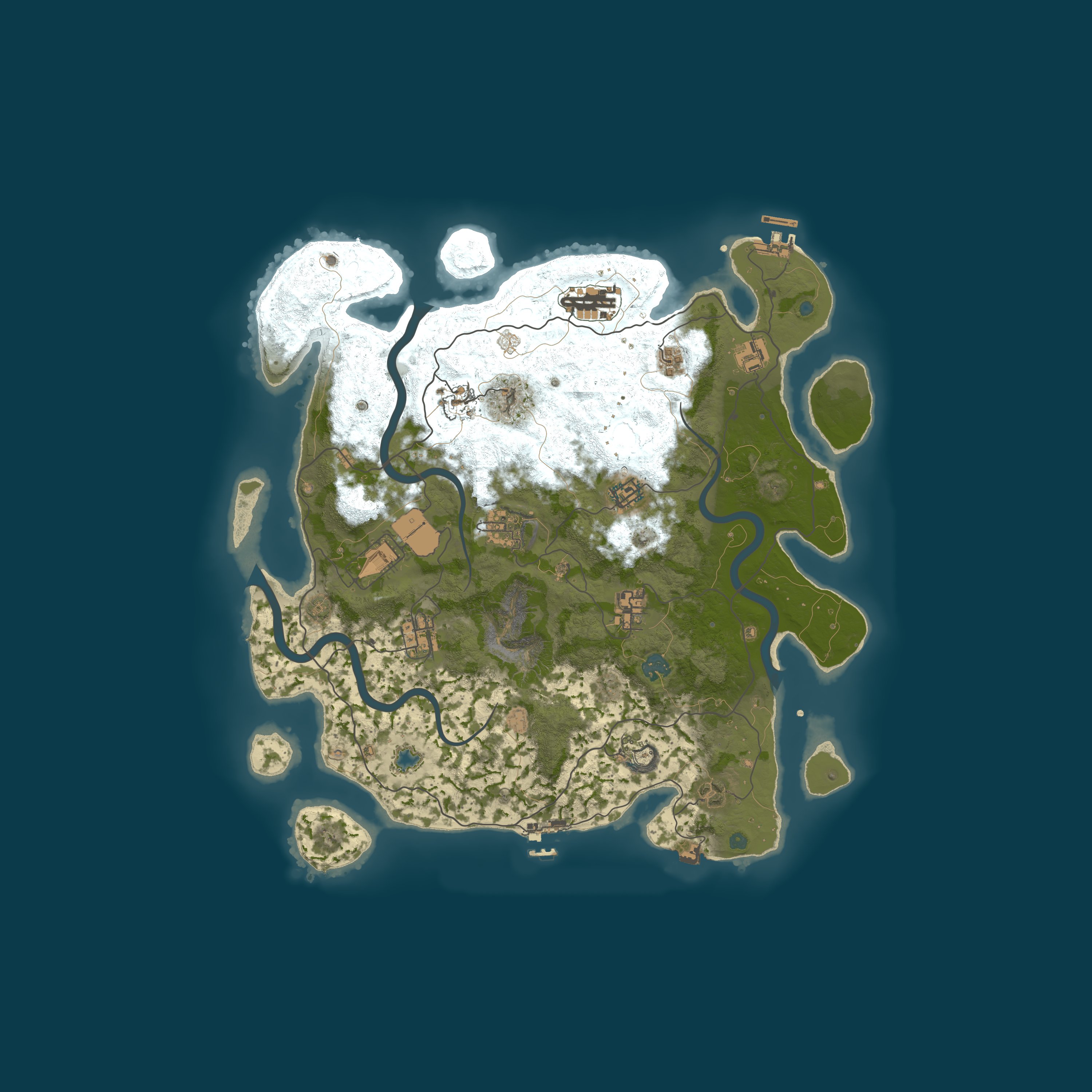 Map for Eagle's Nest