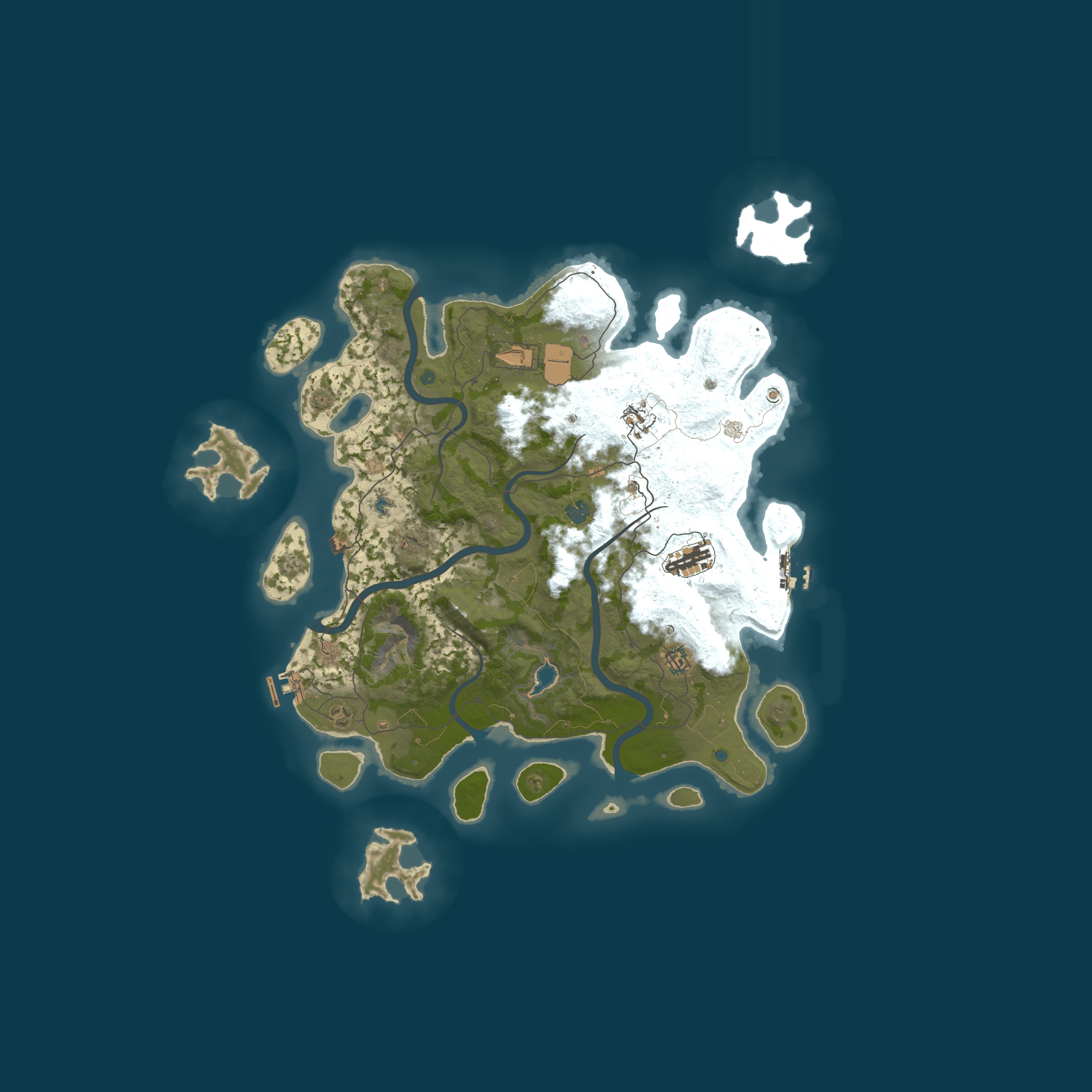 Map for [EU] PvRust.eu |PvE|RPG|CUSTOM PLUGINS|WIPED 07.05 05/07