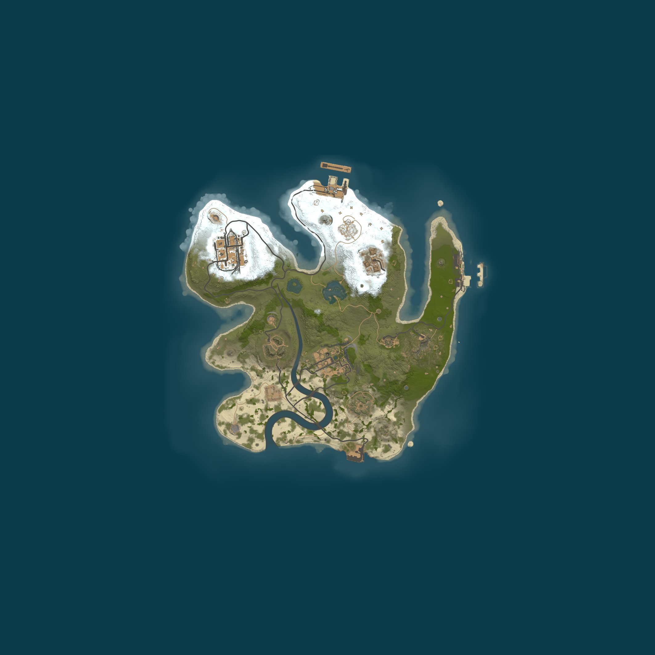 Map for Aaron's Rusty Karens