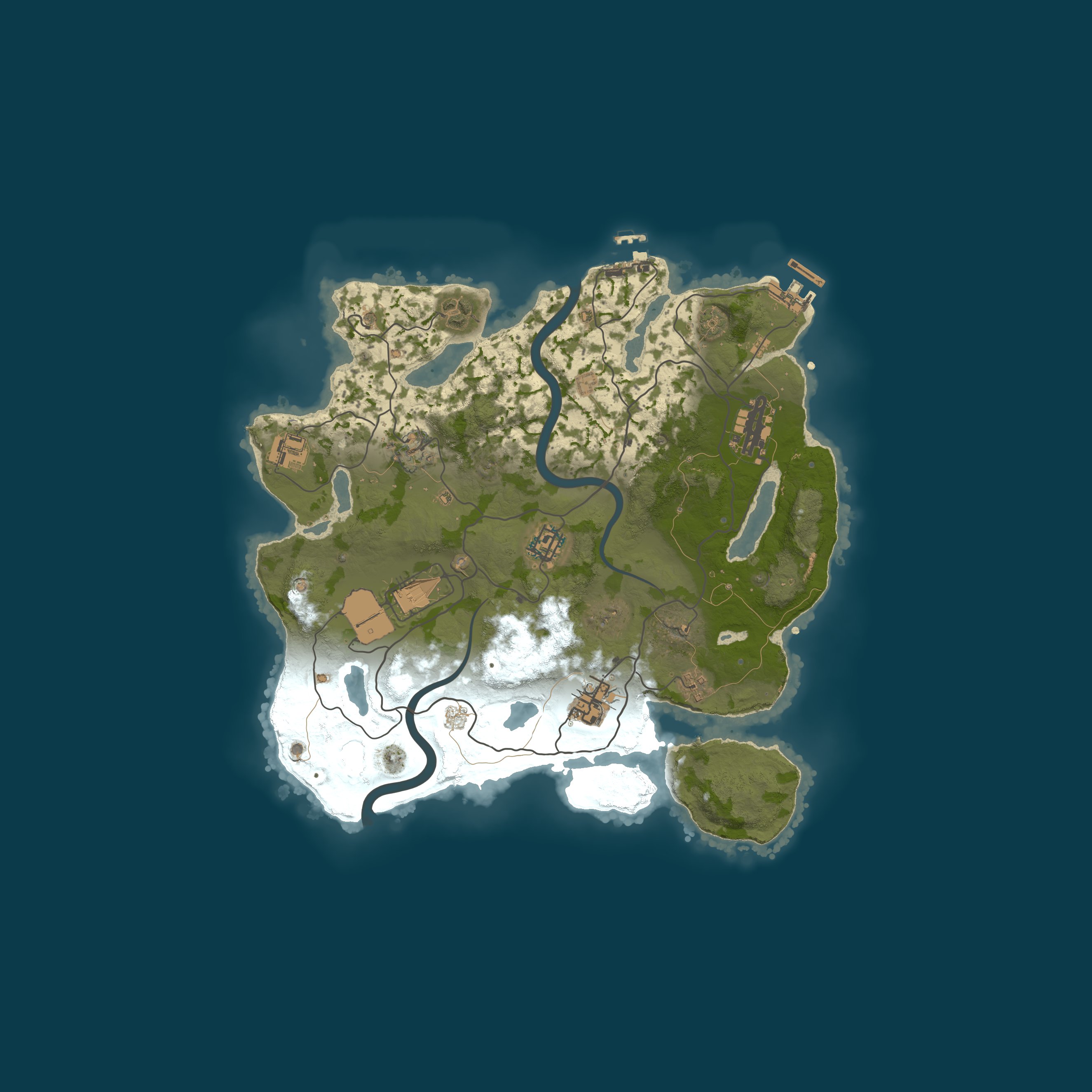 Rust map 3300/1337