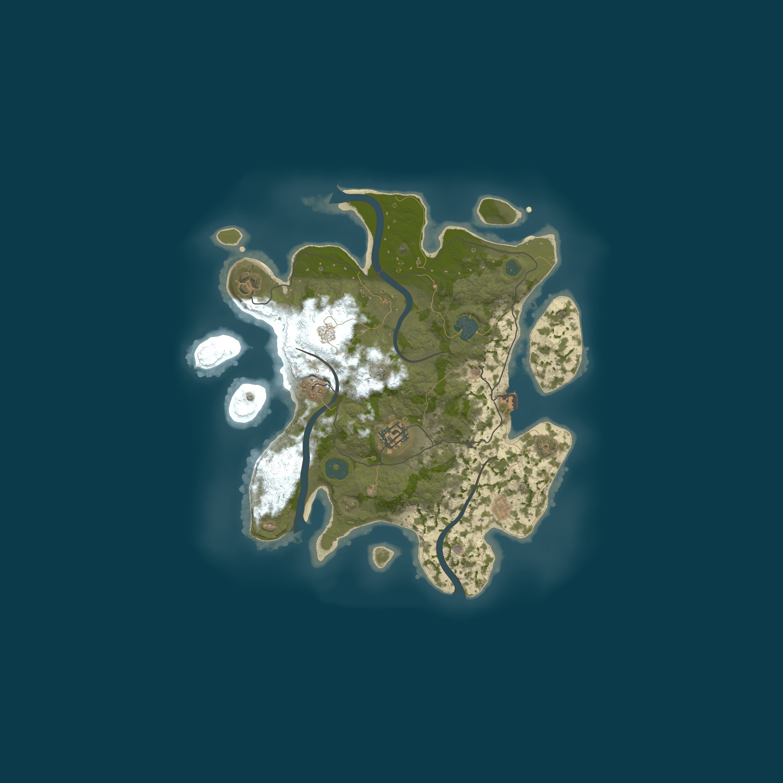 Map for GodlikeHost Server