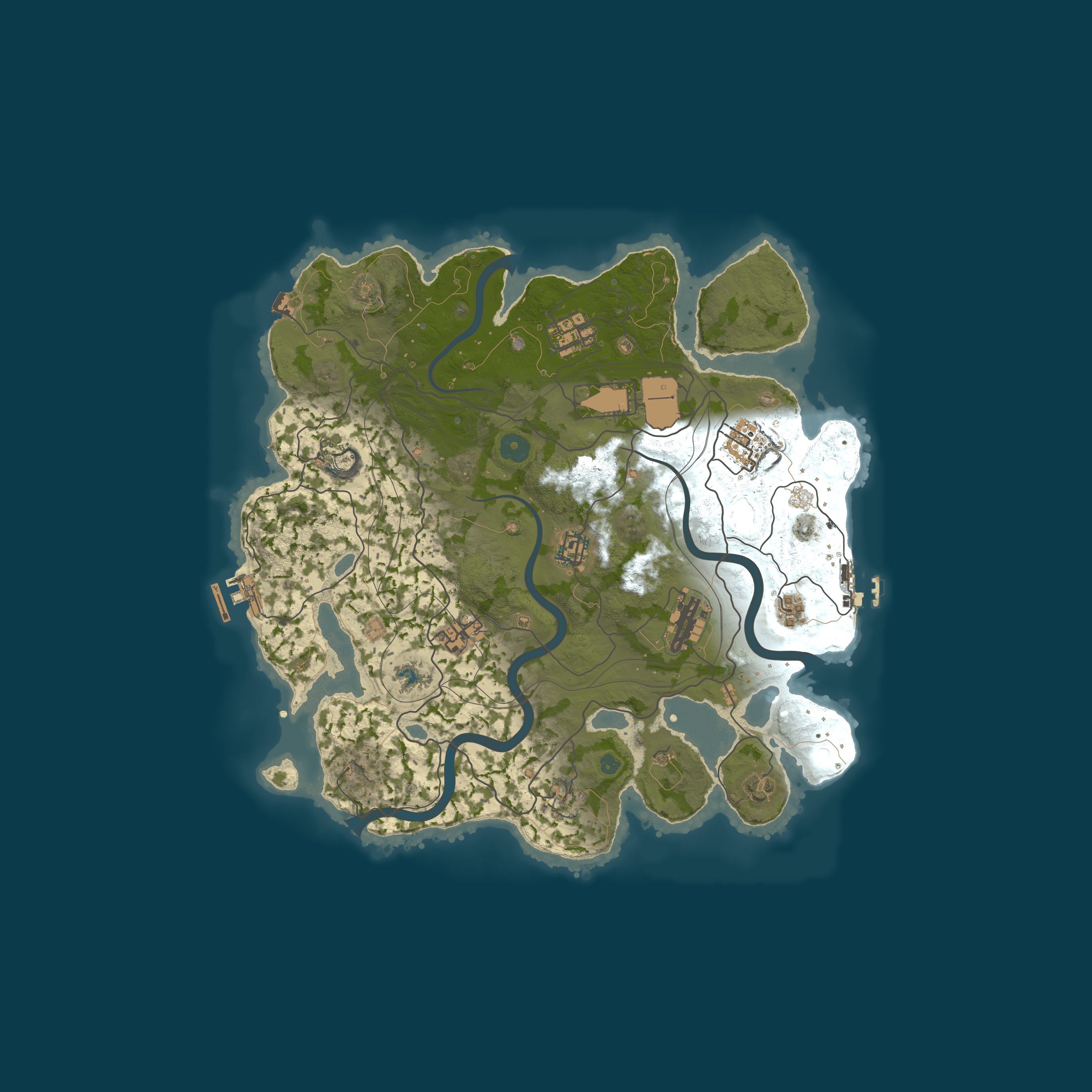 Map for DOPE 2X | SOLO/DUO | NO BPs | 50% UPKEEP | EU