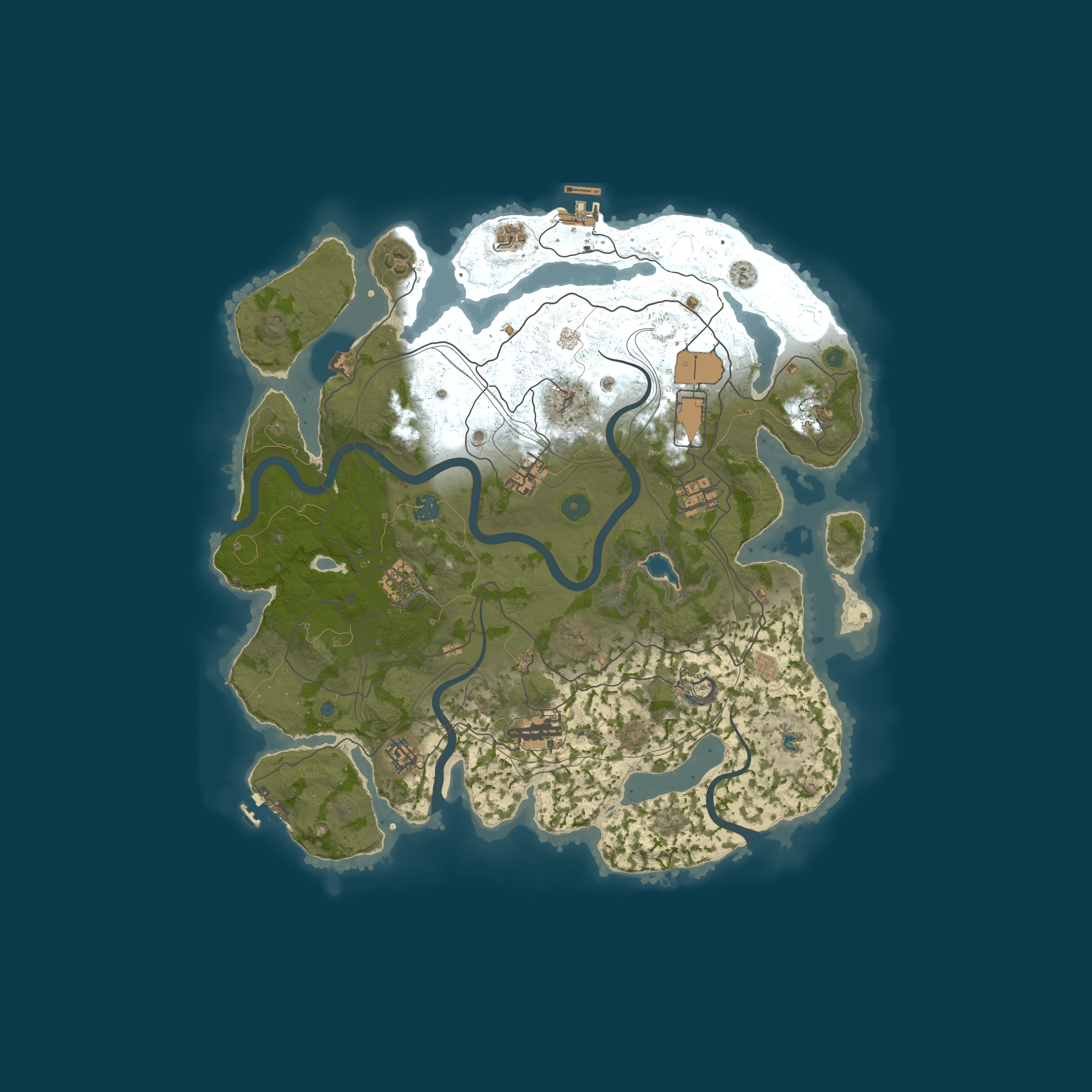 Карта сервера