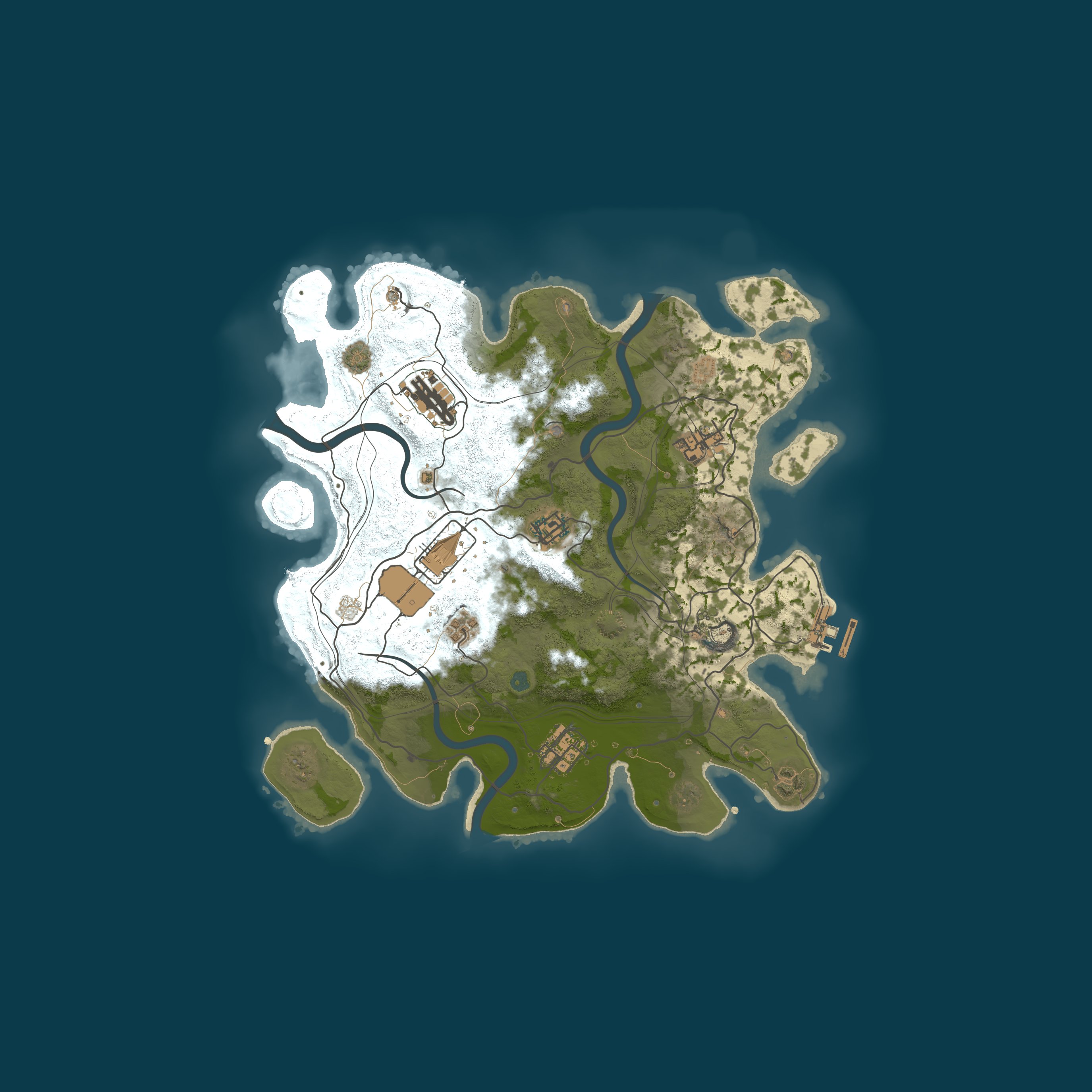 Map for [TR] Dirilis 3X - Solo/Duo/Trio/Quad|Max 5 Yeni Baslayan