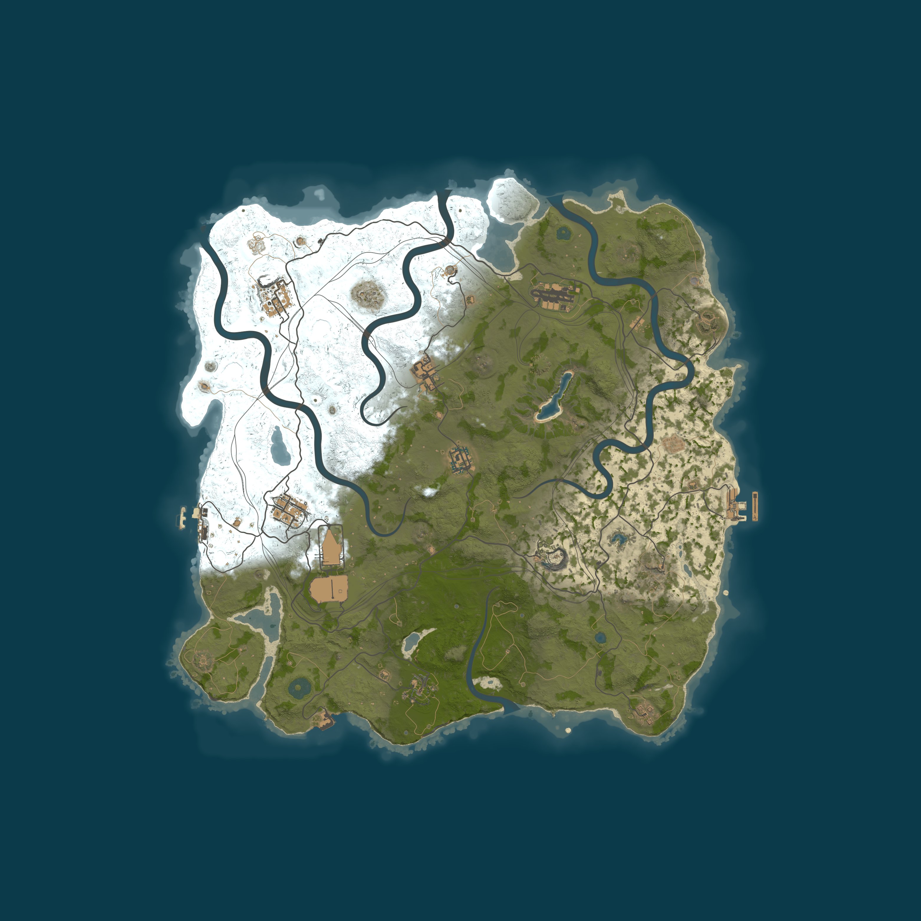 Карта сервера