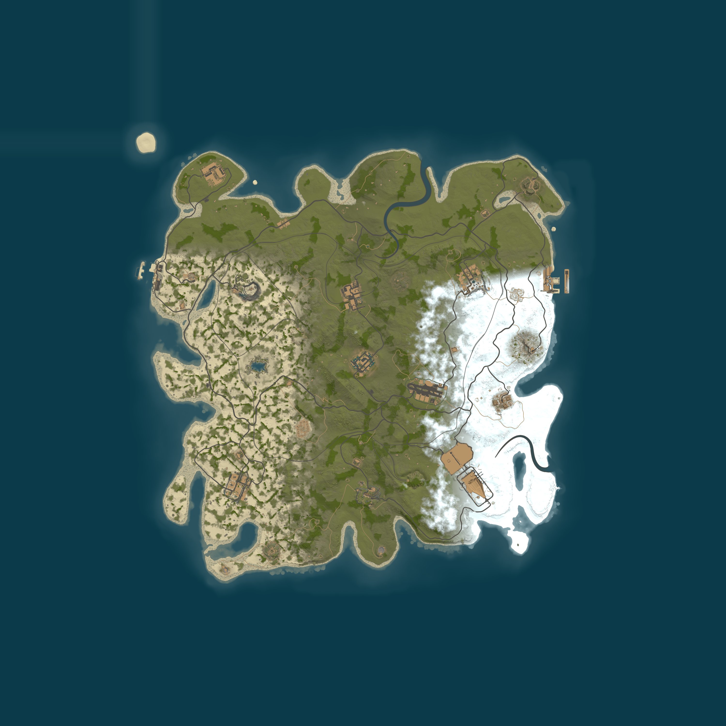 Custom Map, size 4000, seed 82026
