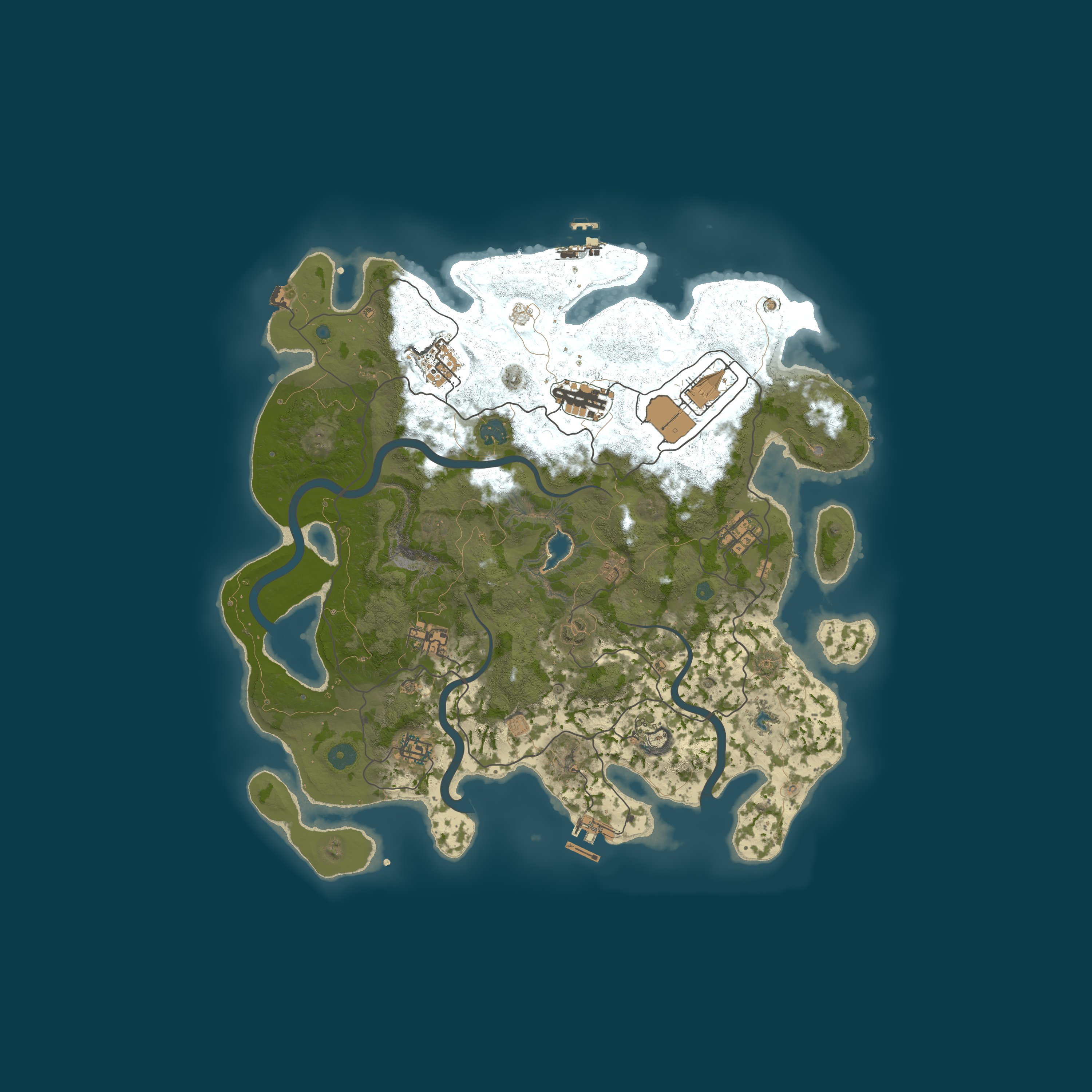 Map for Rustopia LATAM [ESP] | Monthly | Max 6 | Active Admins