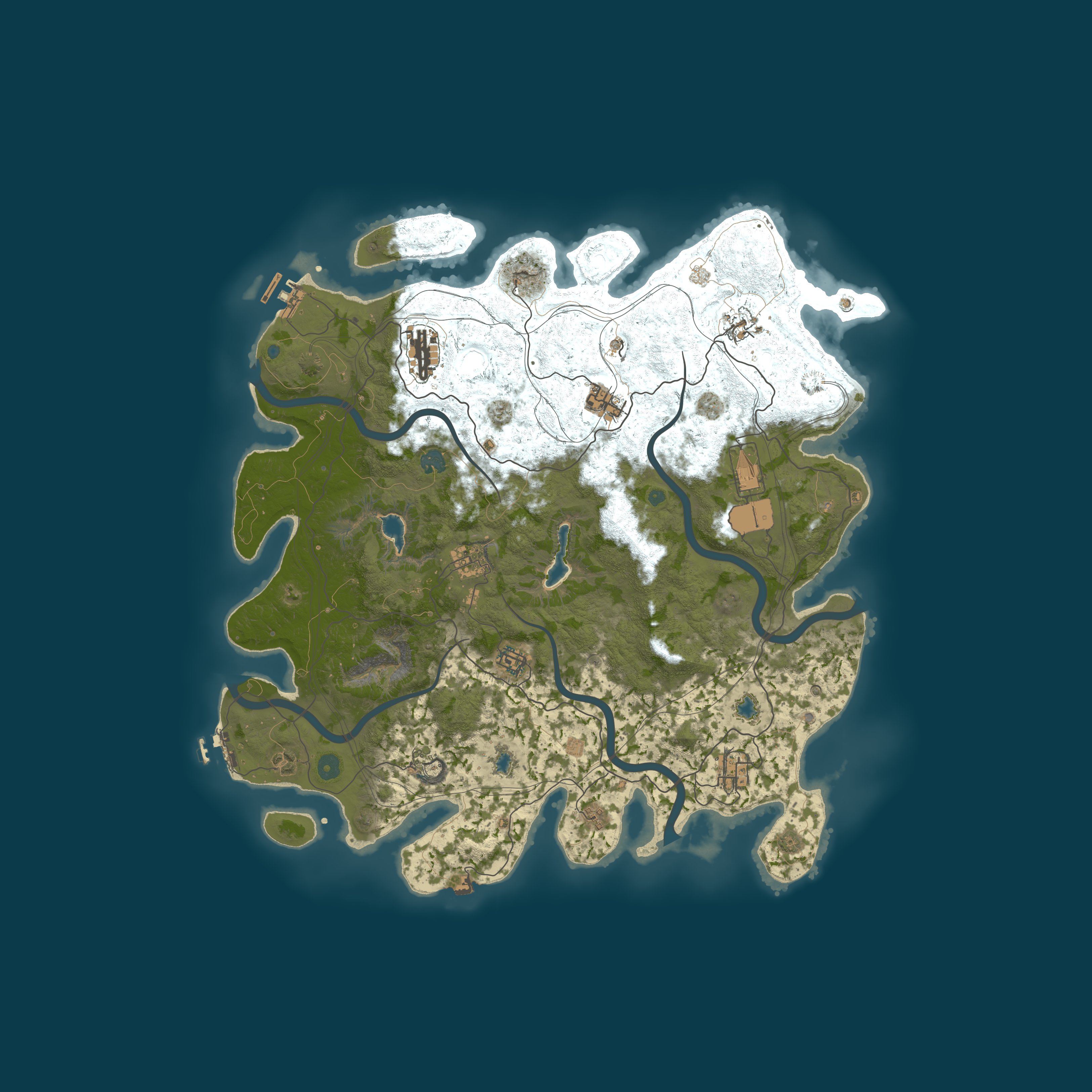 Map for [马年]3人行/仿官/6.22日12时新开/萌新养老/半月