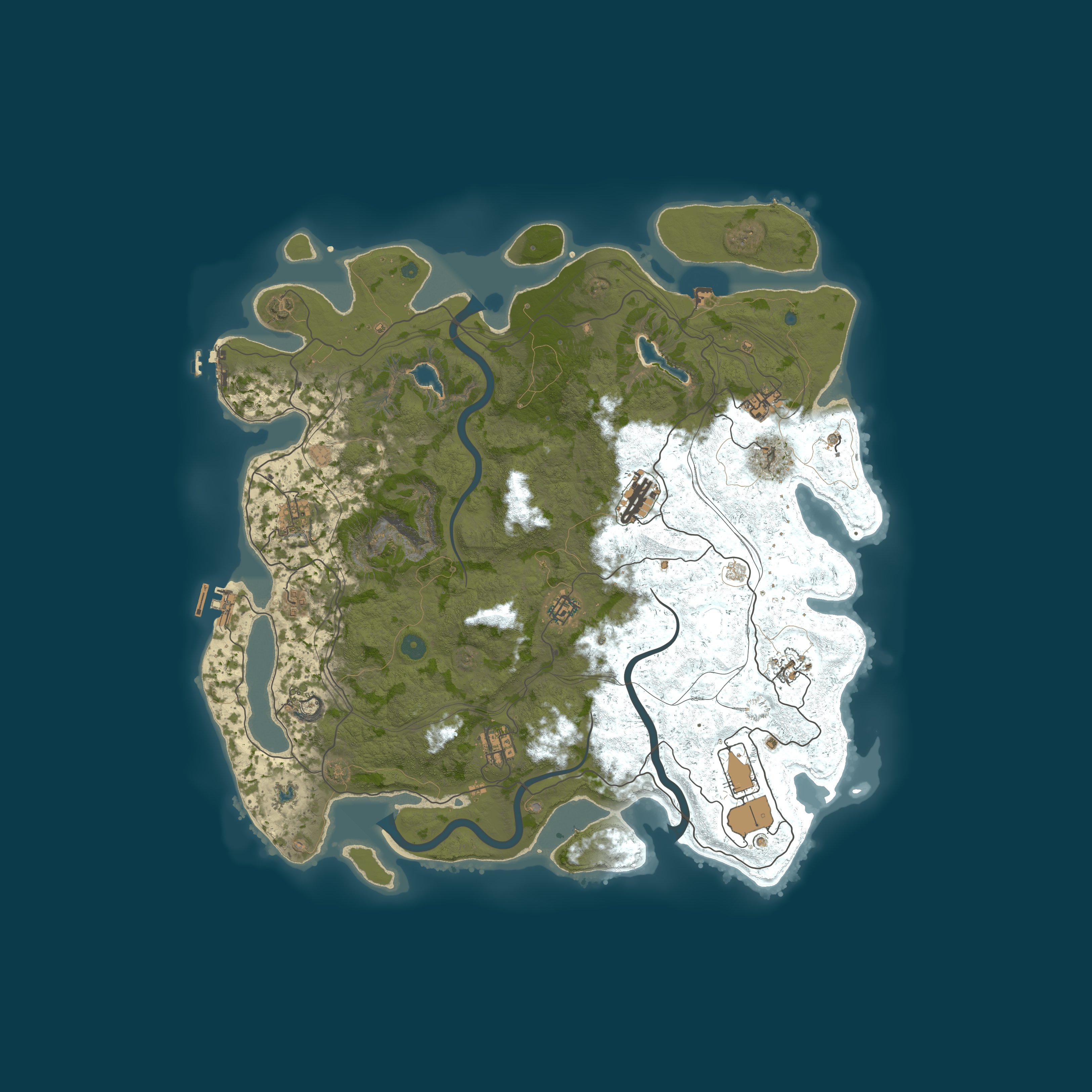 Map for Rust Reforged 2X - Monthly - Custom Loot