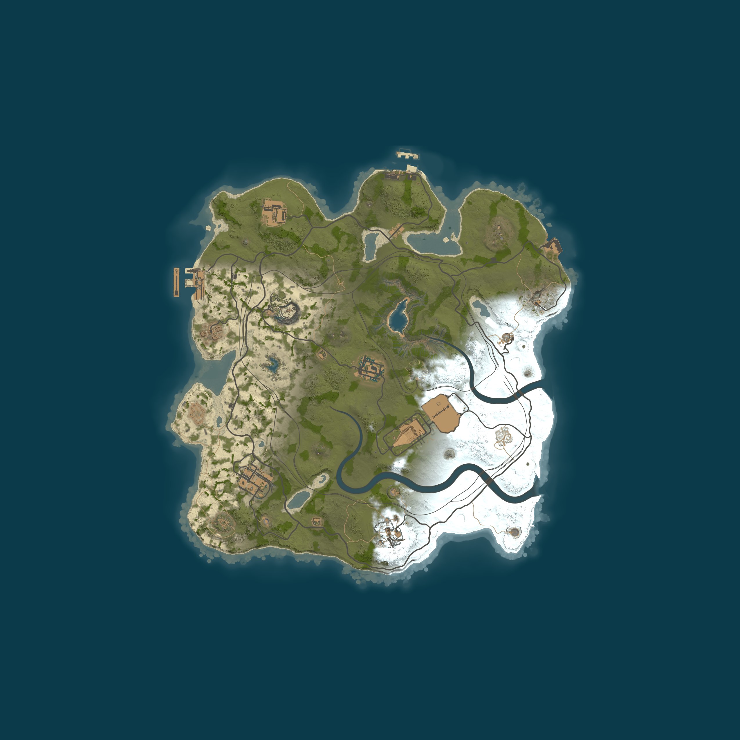 Rust map 3100/1337