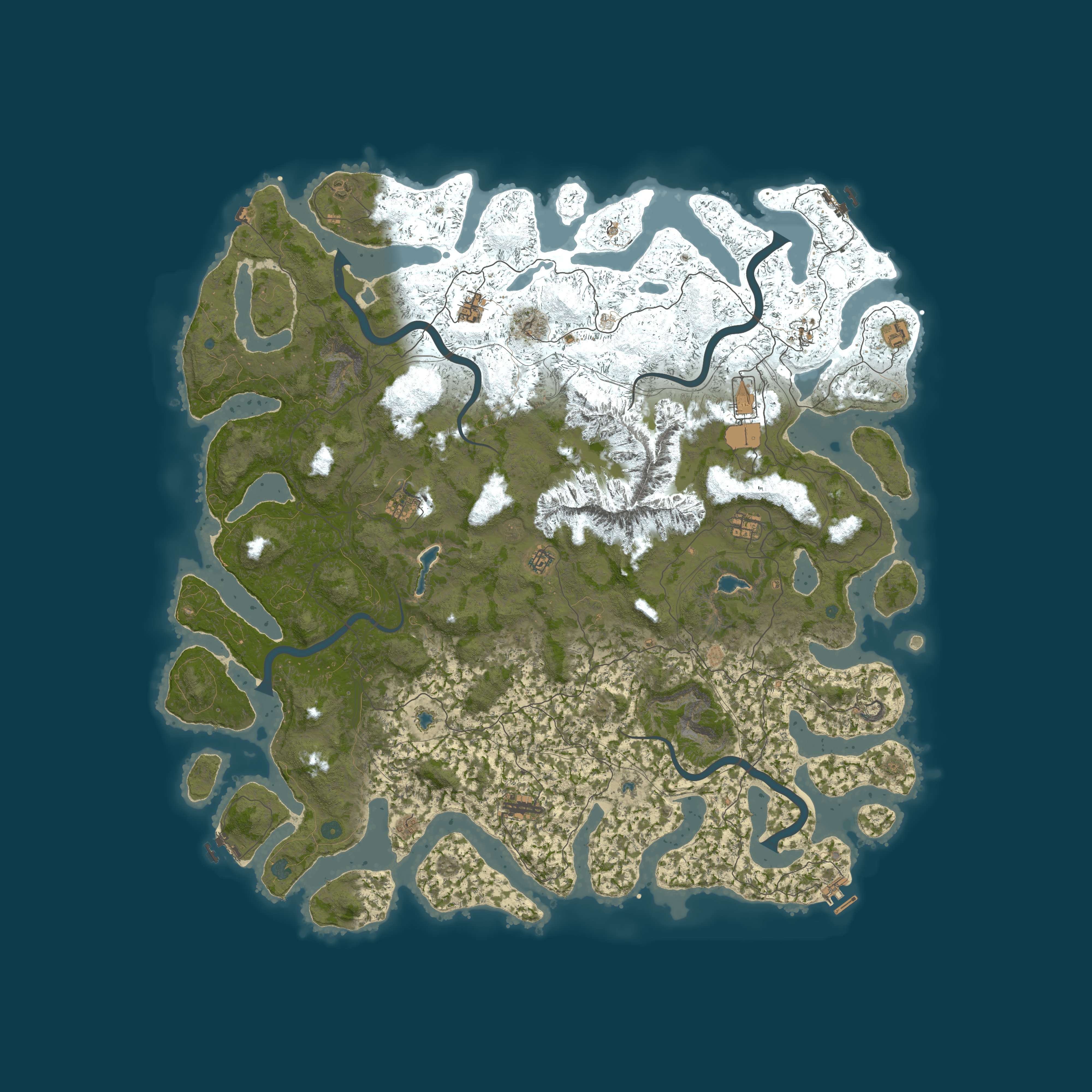 Rust map 6000/1337