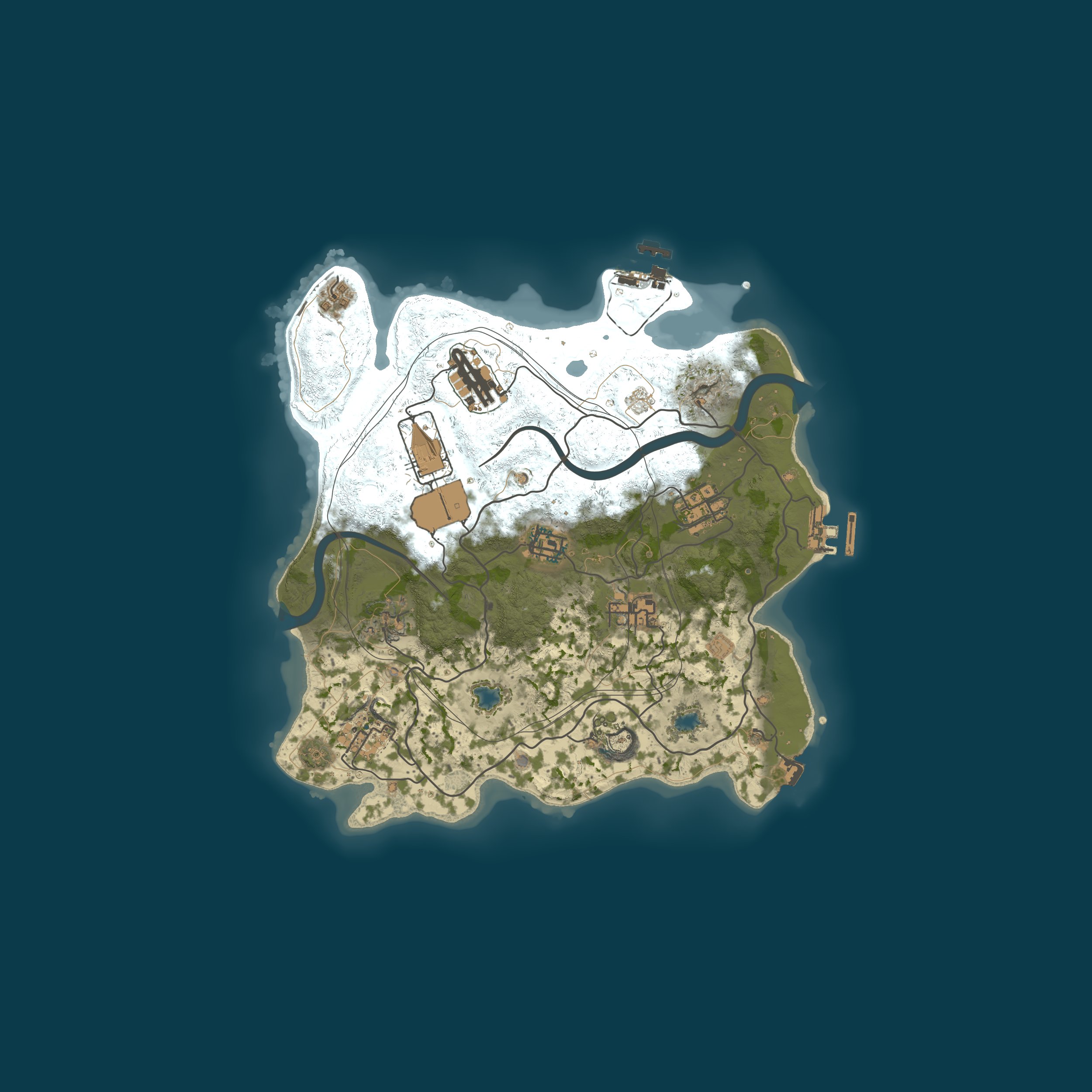 Rust map 3000/1337