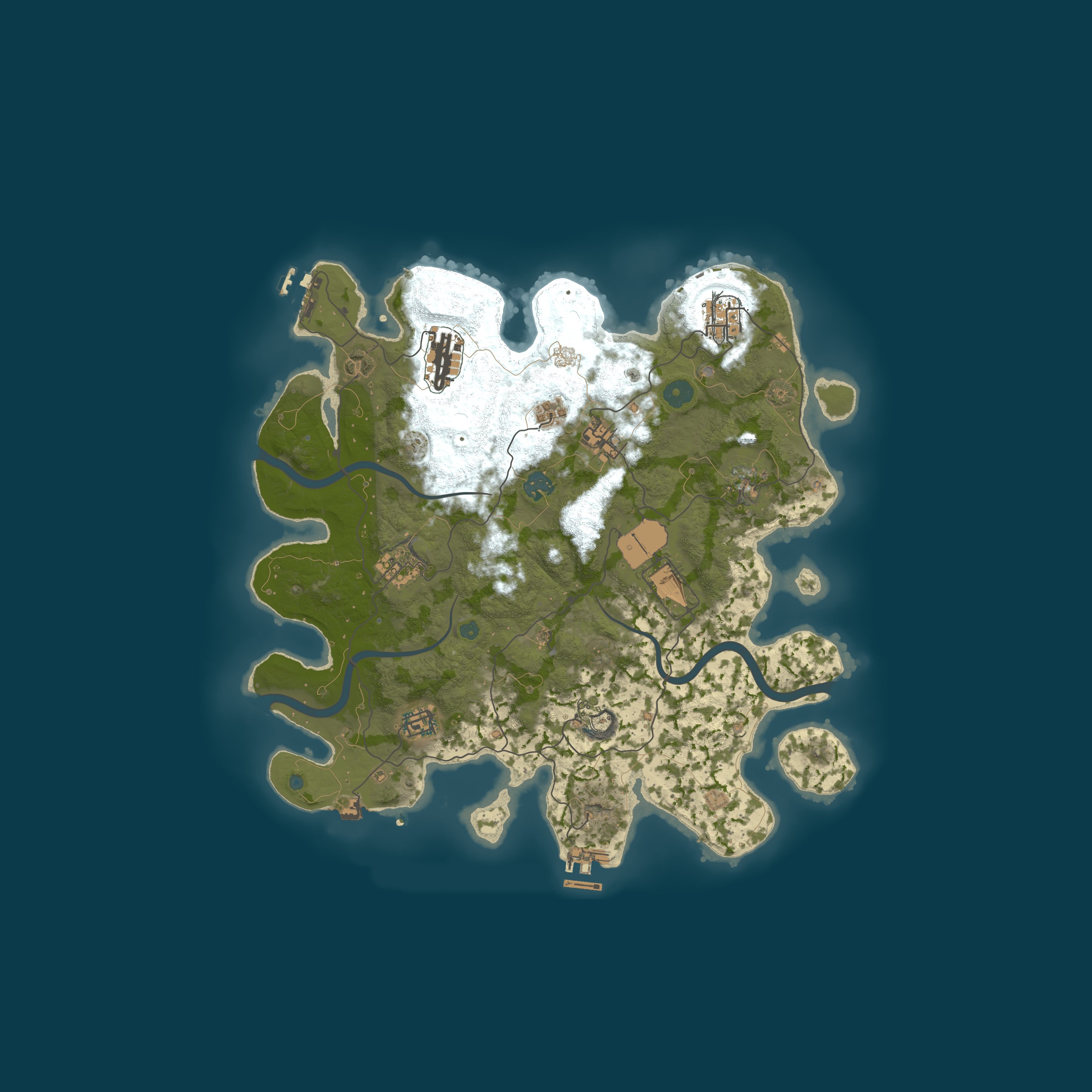 Map for Respawn Isle / Small Teams / UK & Europe