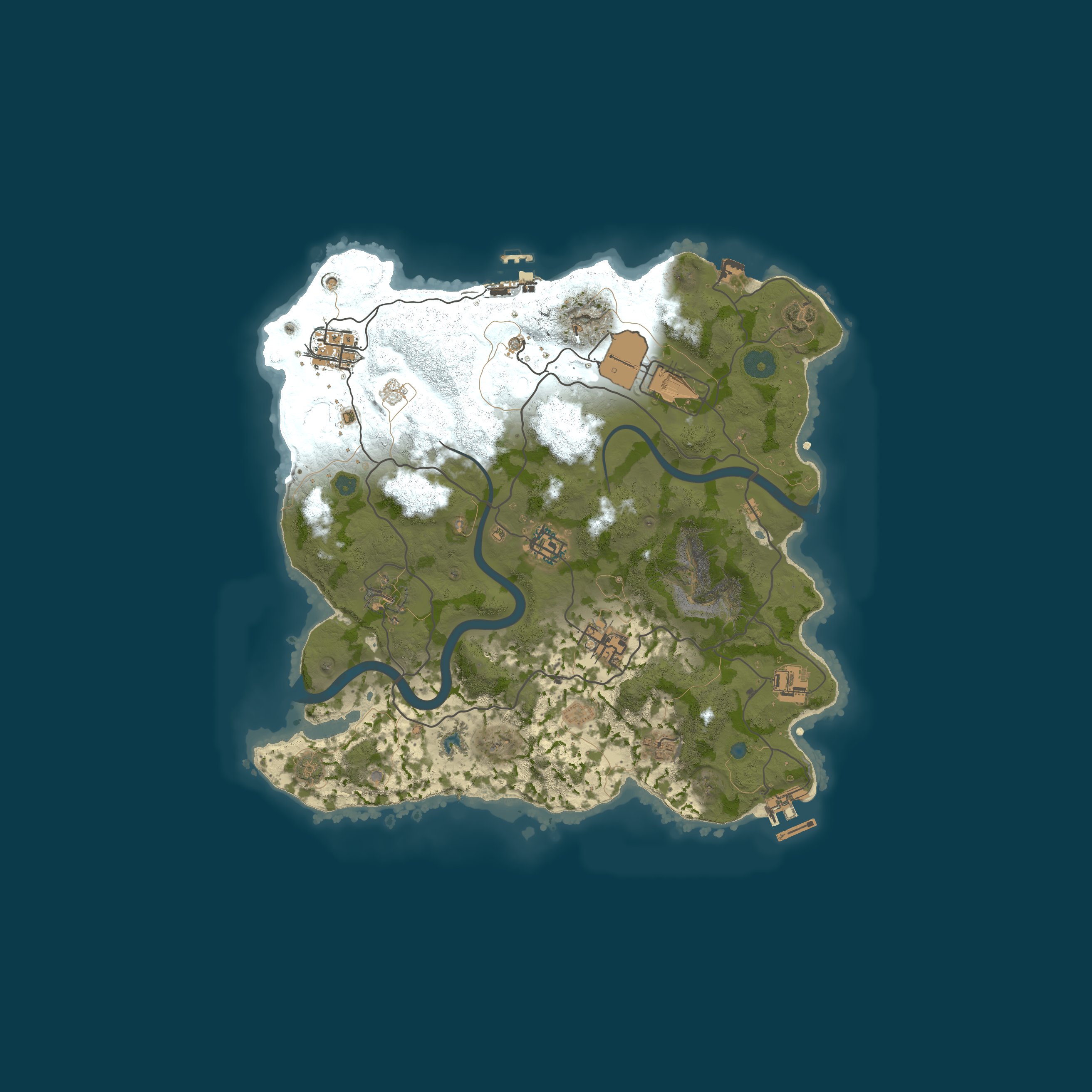 Rust map 3250/1337