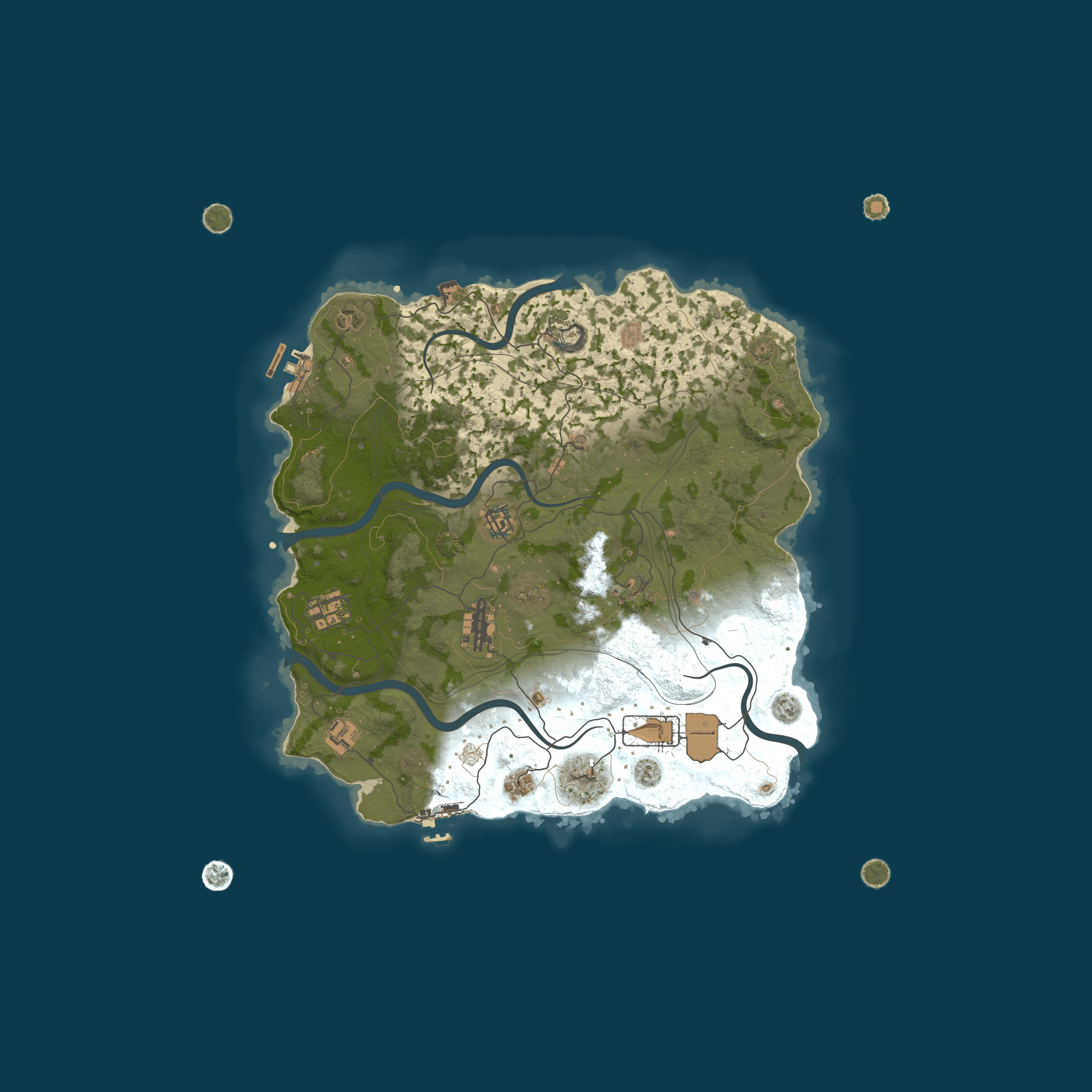 Map for Rustoria.co - 10X | No BPs | Kits | Shop -> JUST WIPED