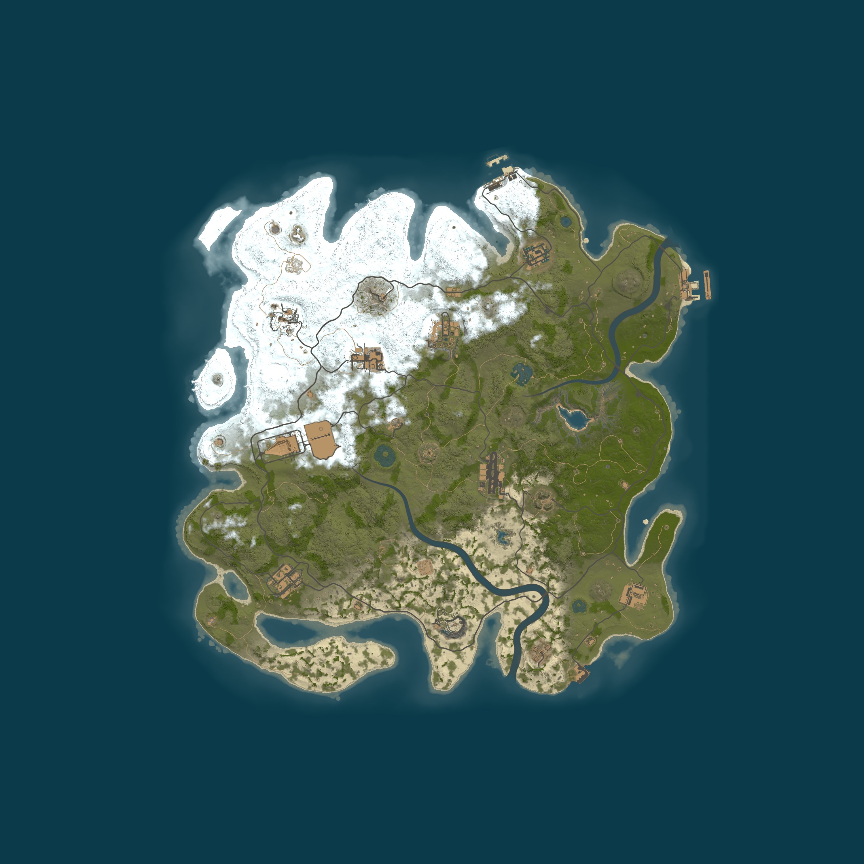 Map for Pine Hosting - Rust Server