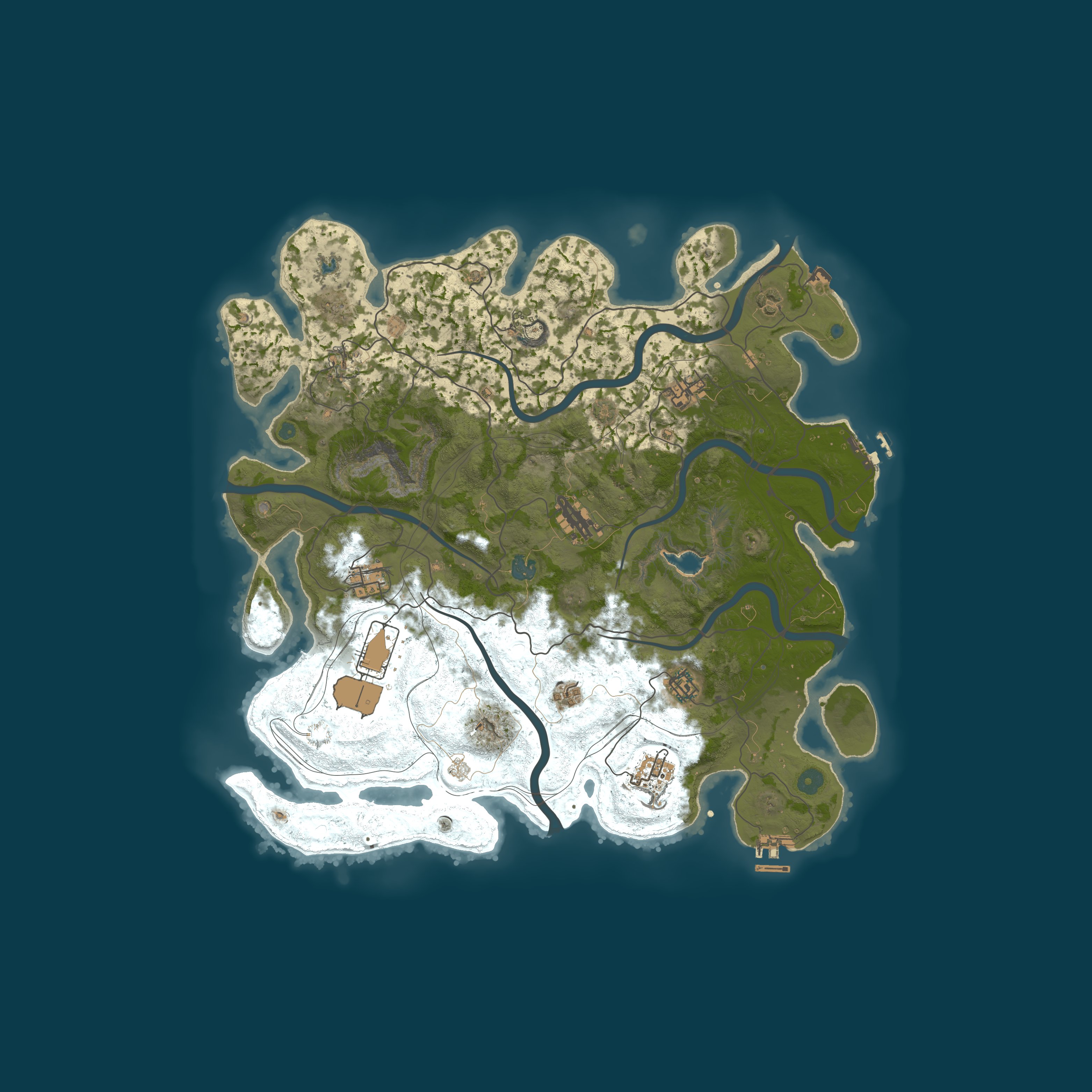 Карта сервера