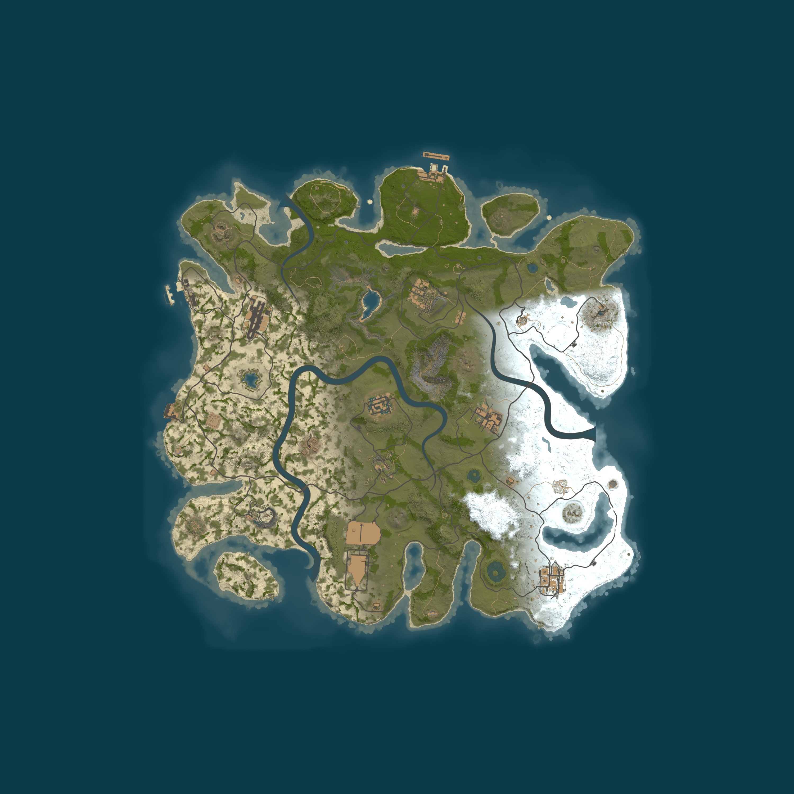 Map for Midwest | Low Upkeep | Biweekly | No BP Wipe