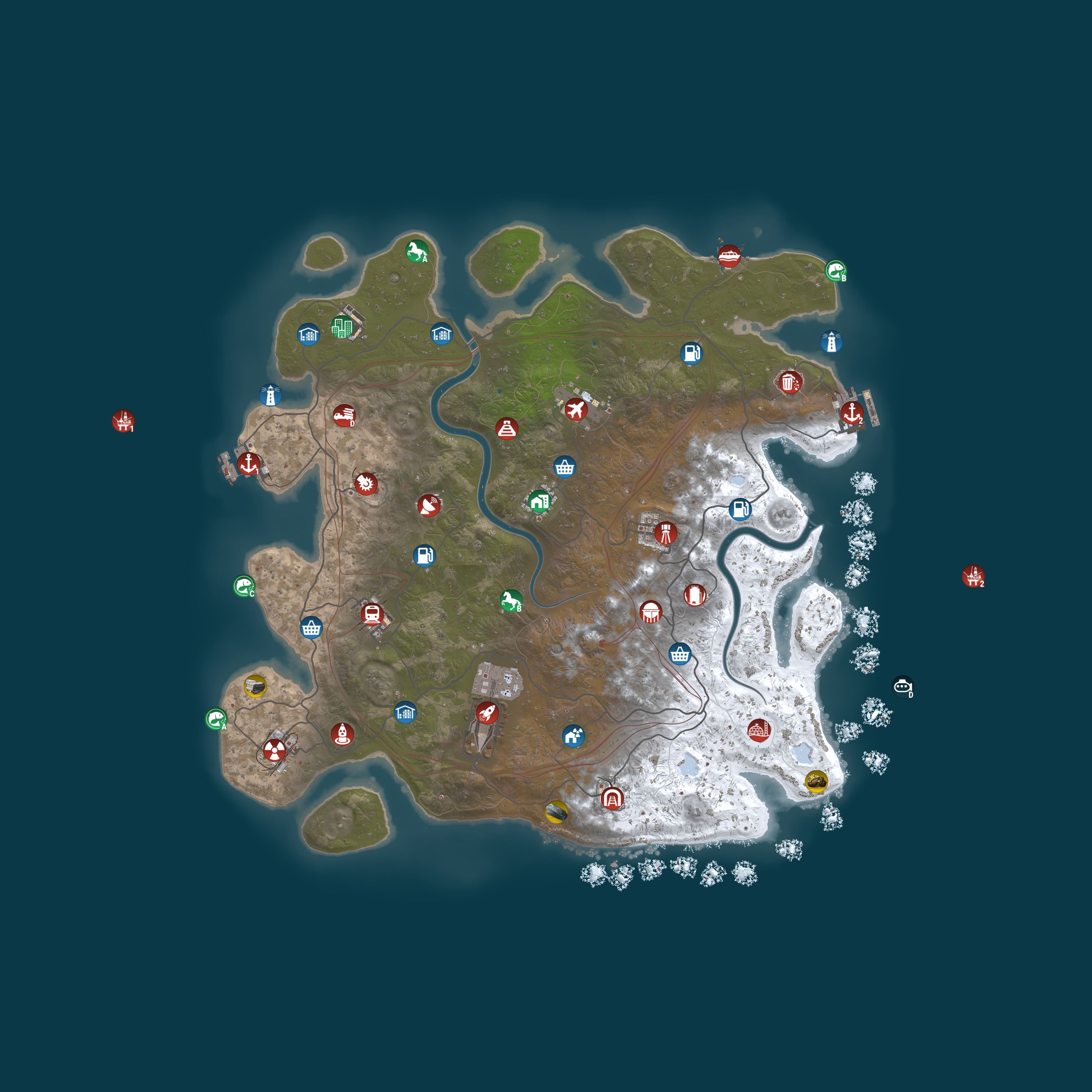 Rust map 4000/1337