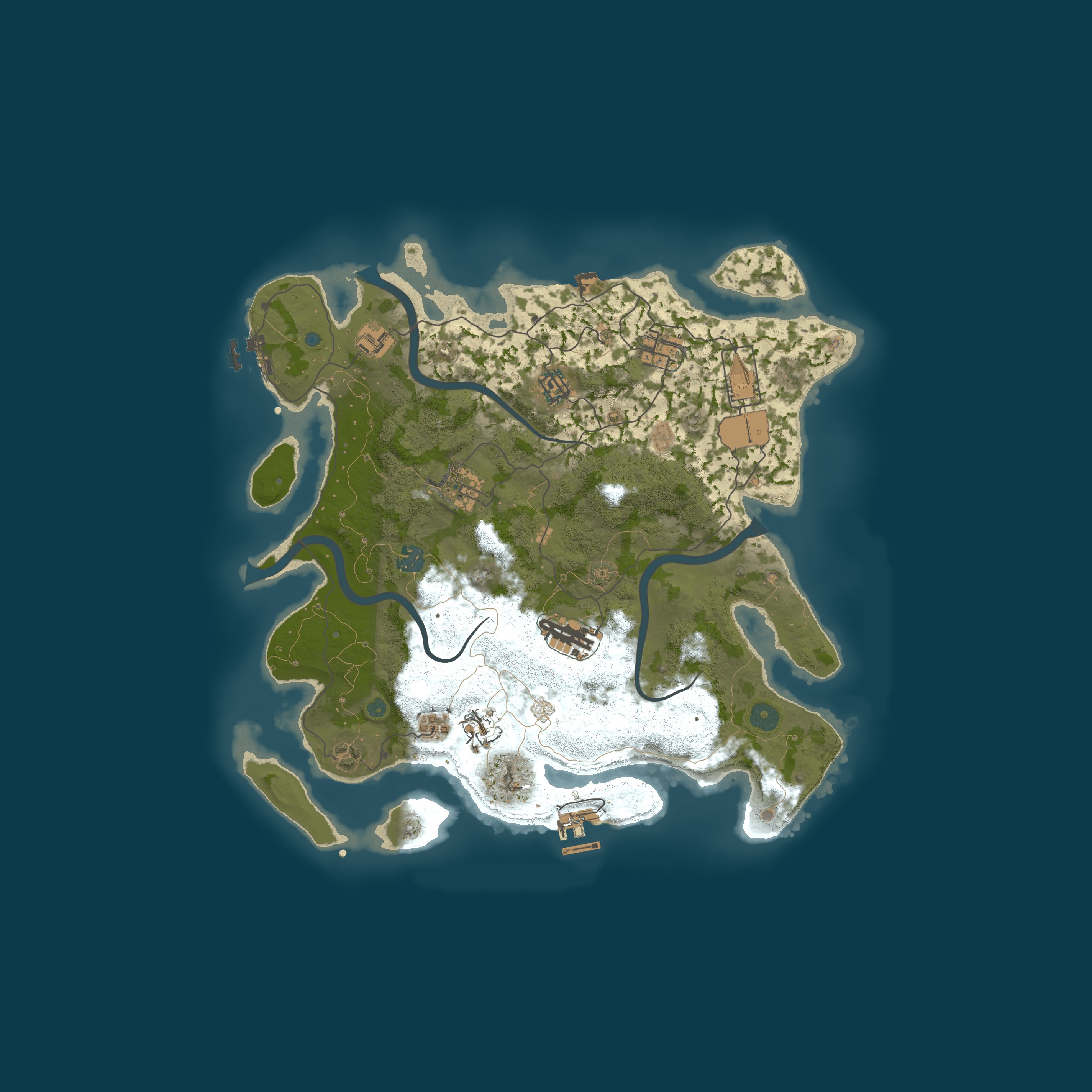 My Staging Server — Bản đồ ngẫu nhiên 3700, seed 1759635472