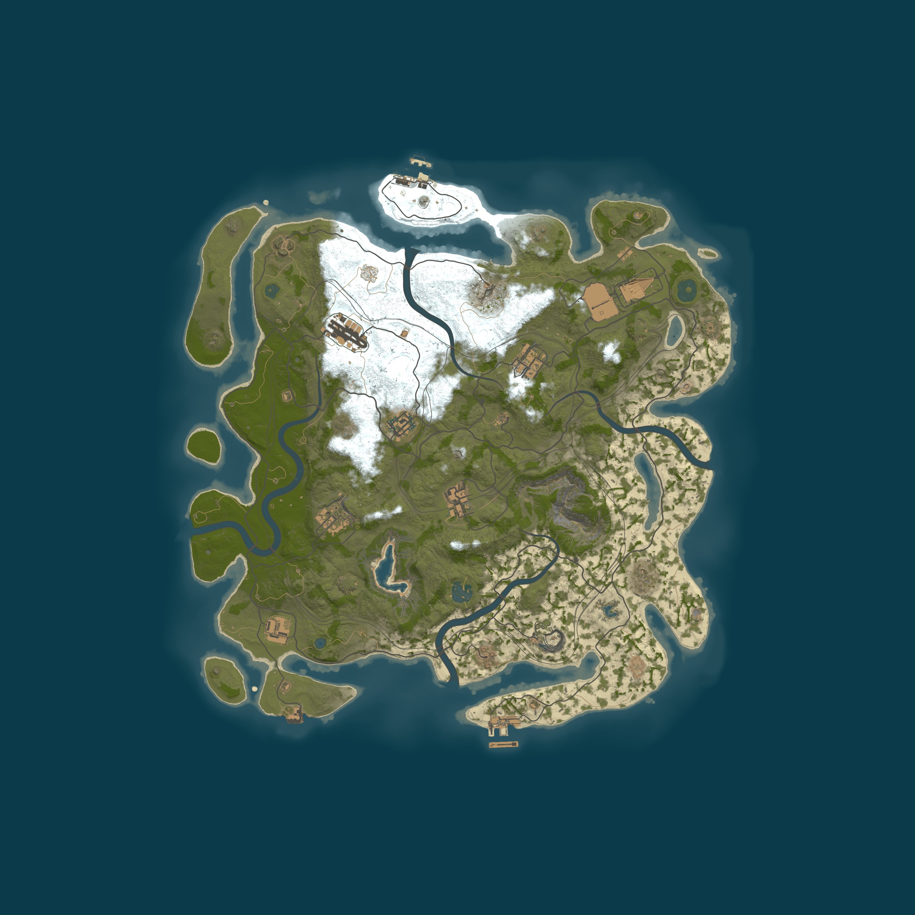 Map for SCRAP ZONE | NO OFFLINE RAID MAX3 | SKINS
