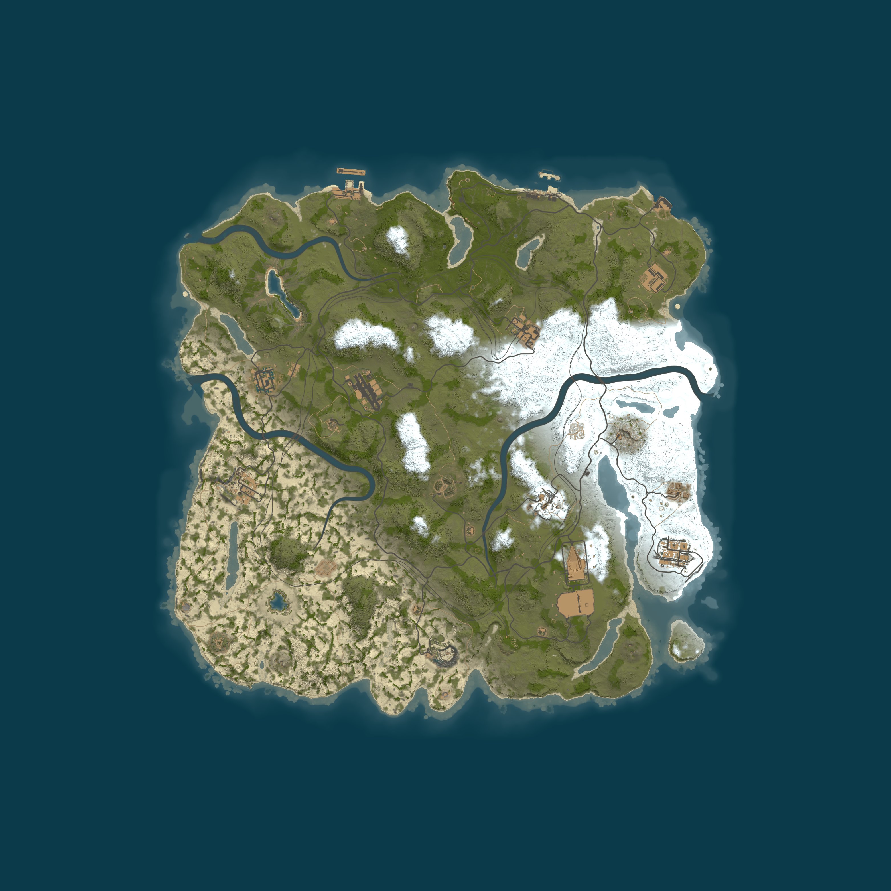 Rust map 4250/1337