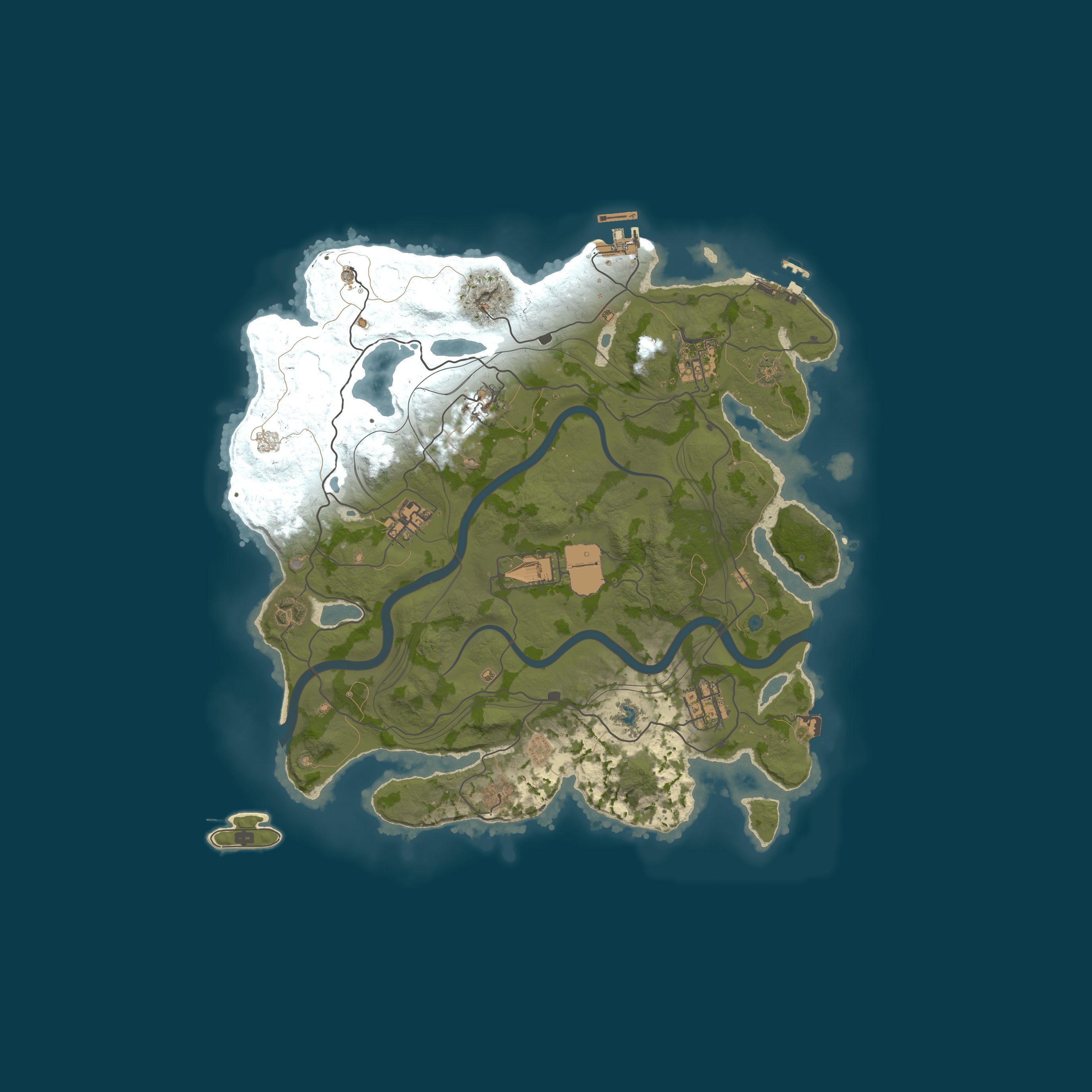 Map for [JP][PVE]HOUZITYA server 初心者Ok
